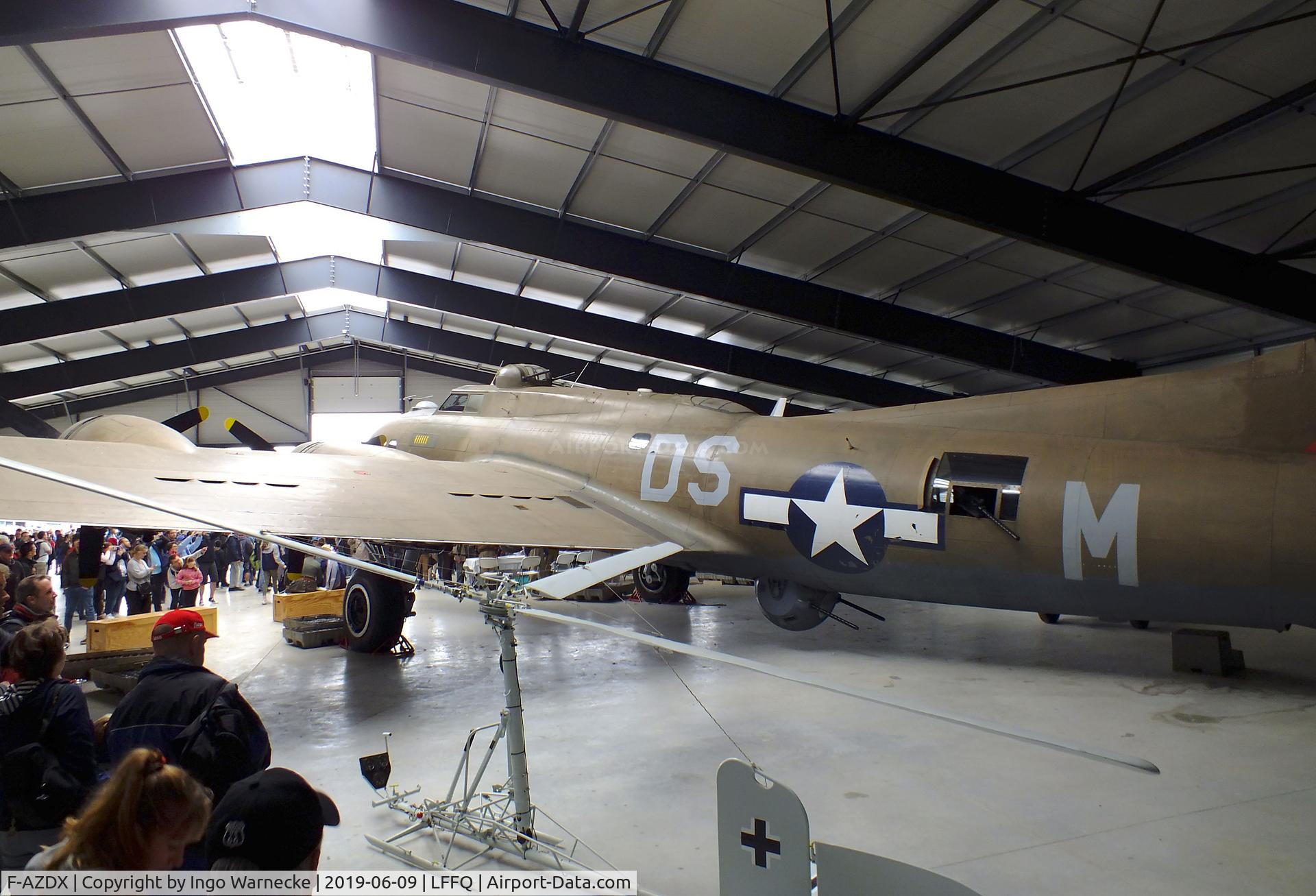 F-AZDX, 1944 Boeing B-17G Flying Fortress C/N 8246, Boeing B-17G Flying Fortress at the Meeting Aerien 2019, La-Ferte-Alais