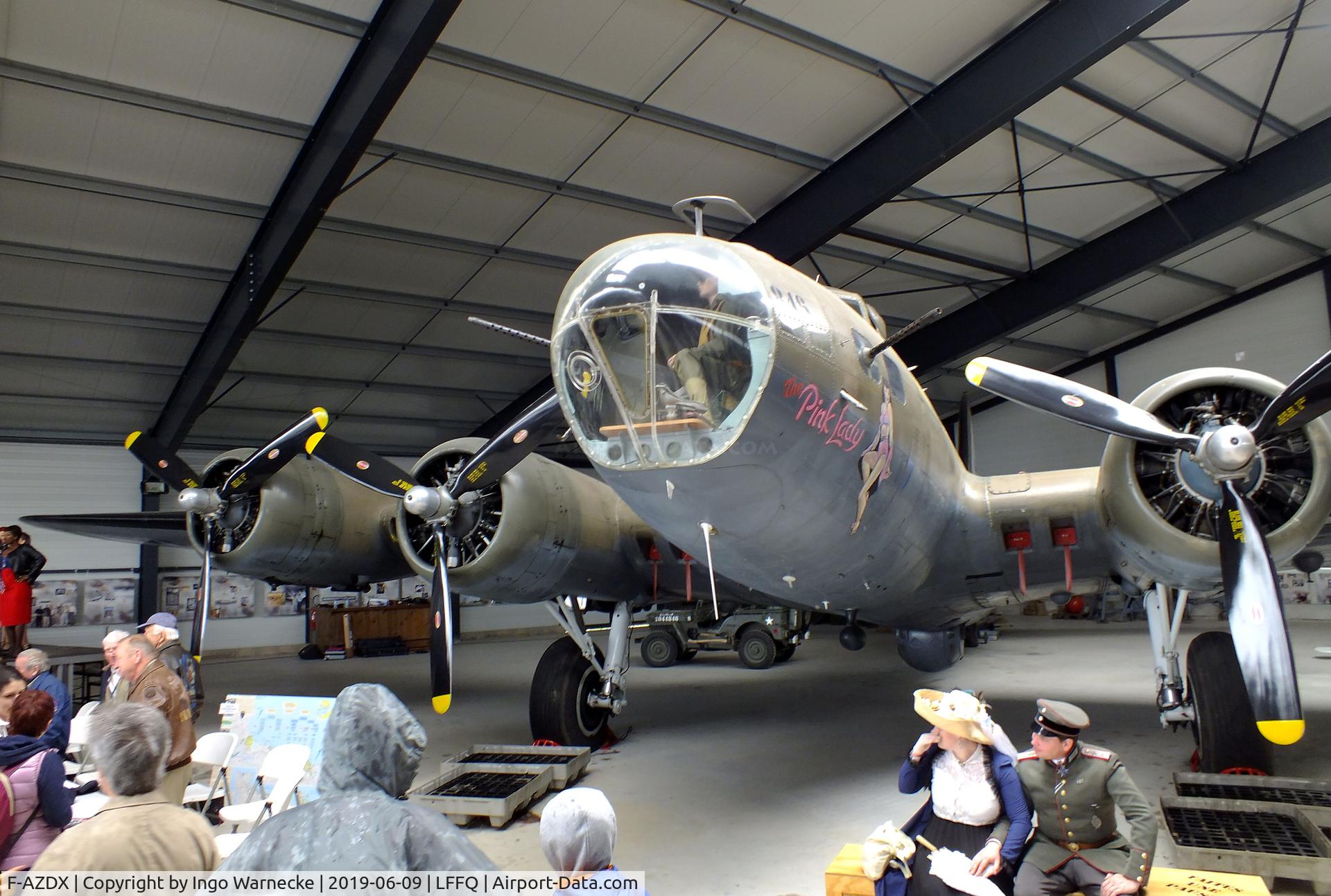 F-AZDX, 1944 Boeing B-17G Flying Fortress C/N 8246, Boeing B-17G Flying Fortress at the Meeting Aerien 2019, La-Ferte-Alais