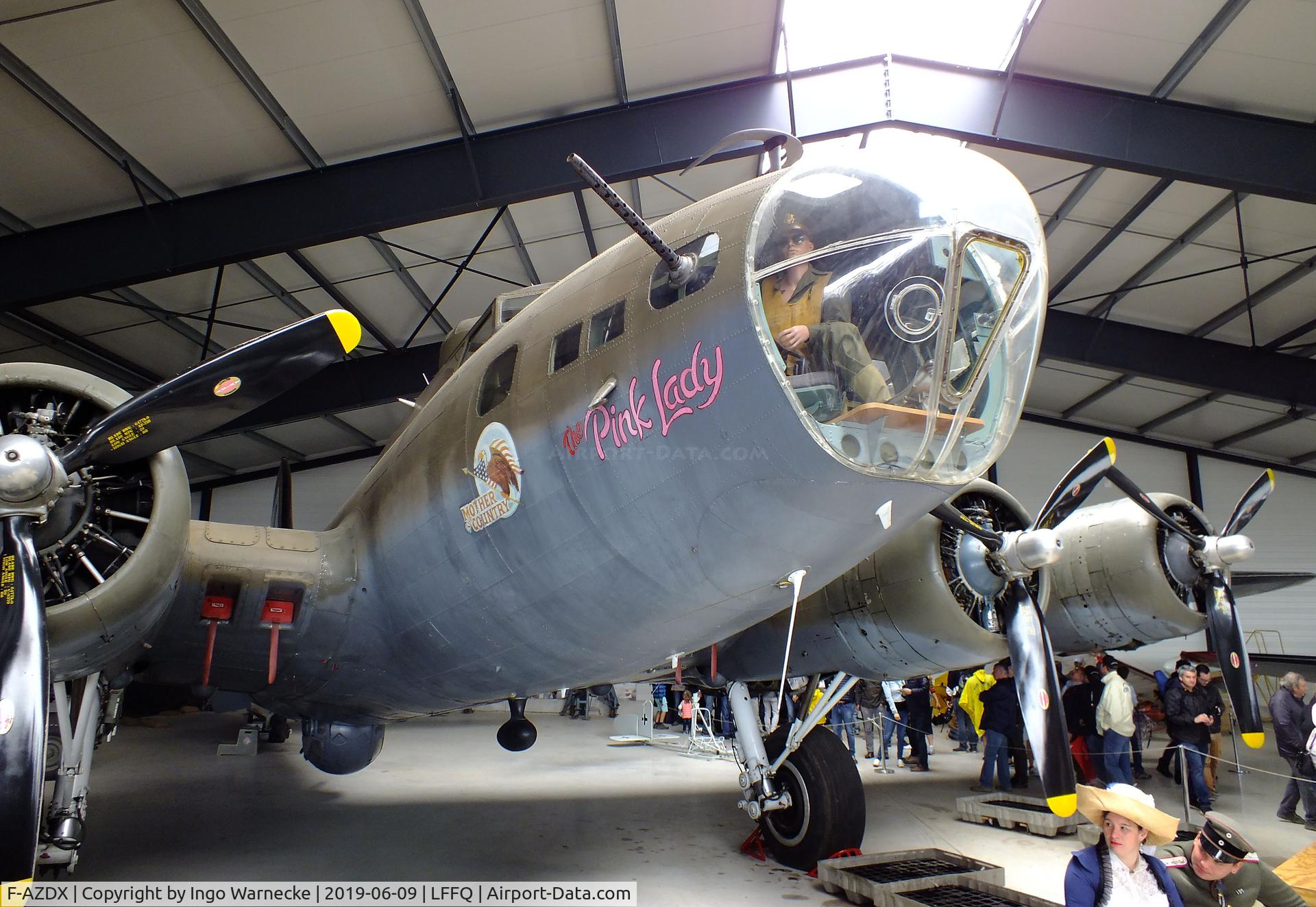 F-AZDX, 1944 Boeing B-17G Flying Fortress C/N 8246, Boeing B-17G Flying Fortress at the Meeting Aerien 2019, La-Ferte-Alais