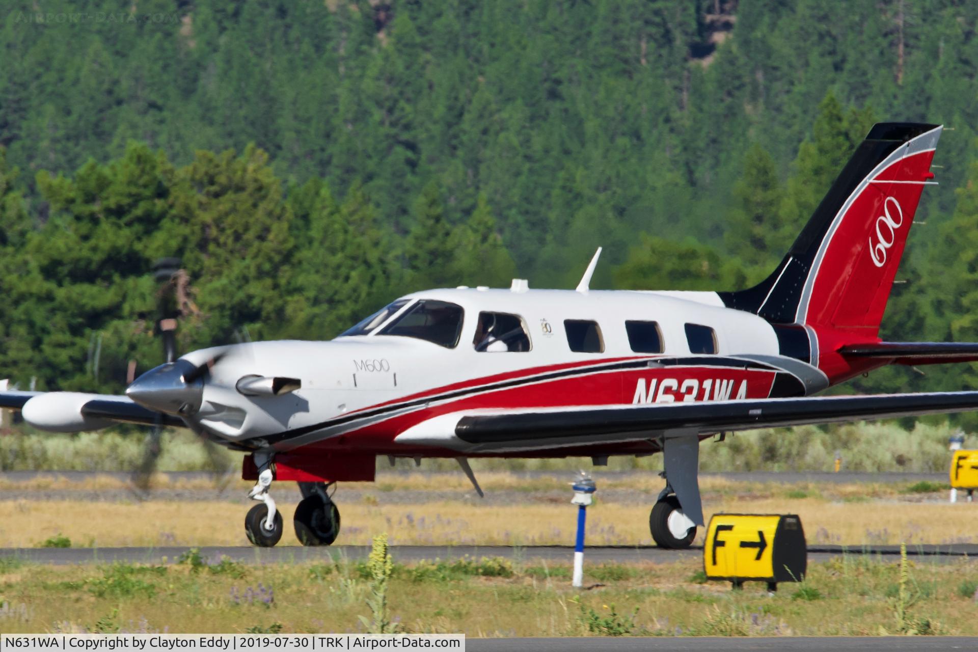 N631WA, 2017 Piper PA-46-600TP C/N 46-98031, Truckee Airport California 2019.