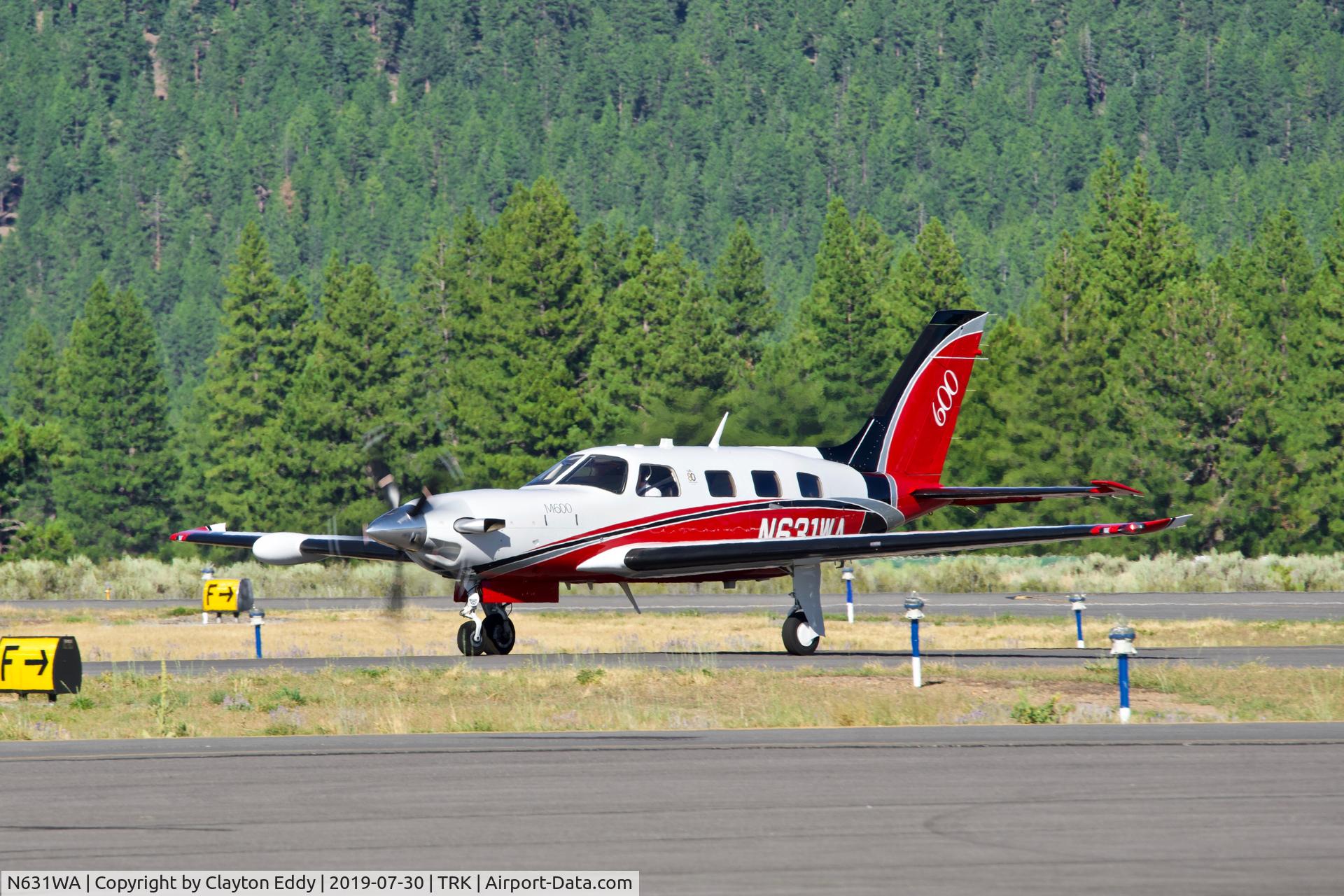 N631WA, 2017 Piper PA-46-600TP C/N 46-98031, Truckee Airport California 2019.