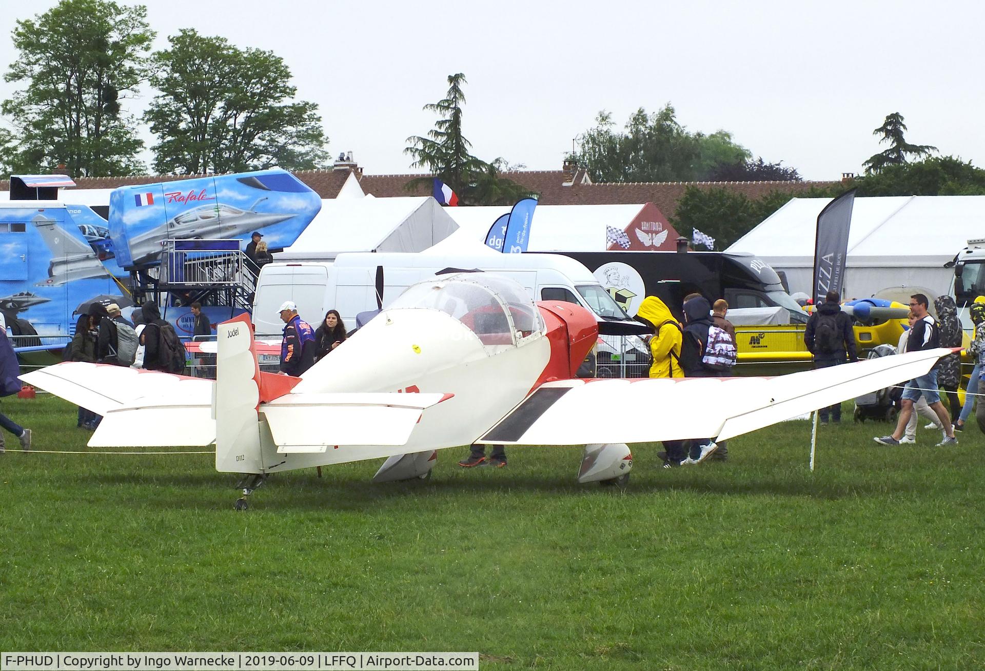 F-PHUD, Jodel D-112 C/N 398, Jodel D.112 at the Meeting Aerien 2019, La-Ferte-Alais
