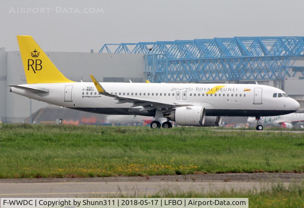 F-WWDC, 2018 Airbus A320-251N C/N 8261, C/n 8261 - To be V8-RBB