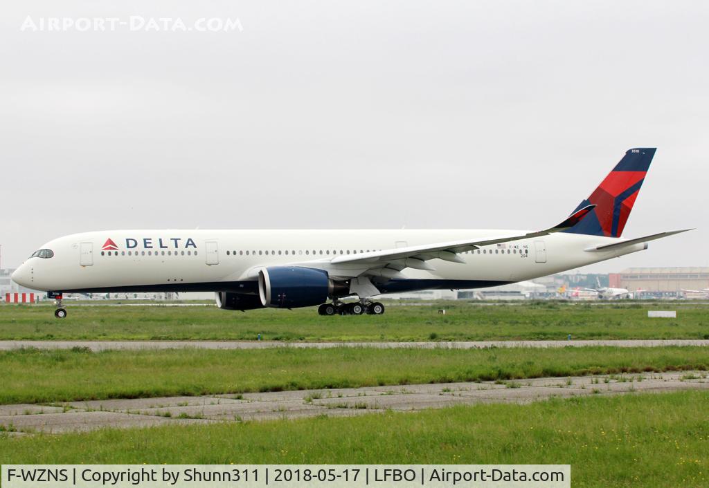 F-WZNS, 2018 Airbus A350-941 C/N 0204, C/n 0204 - To be N510DN