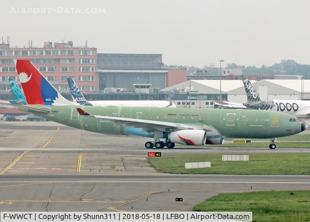 F-WWCT, 2018 Airbus A330-243 C/N 1872, C/n 1872 - For Royal Nepal Airlines