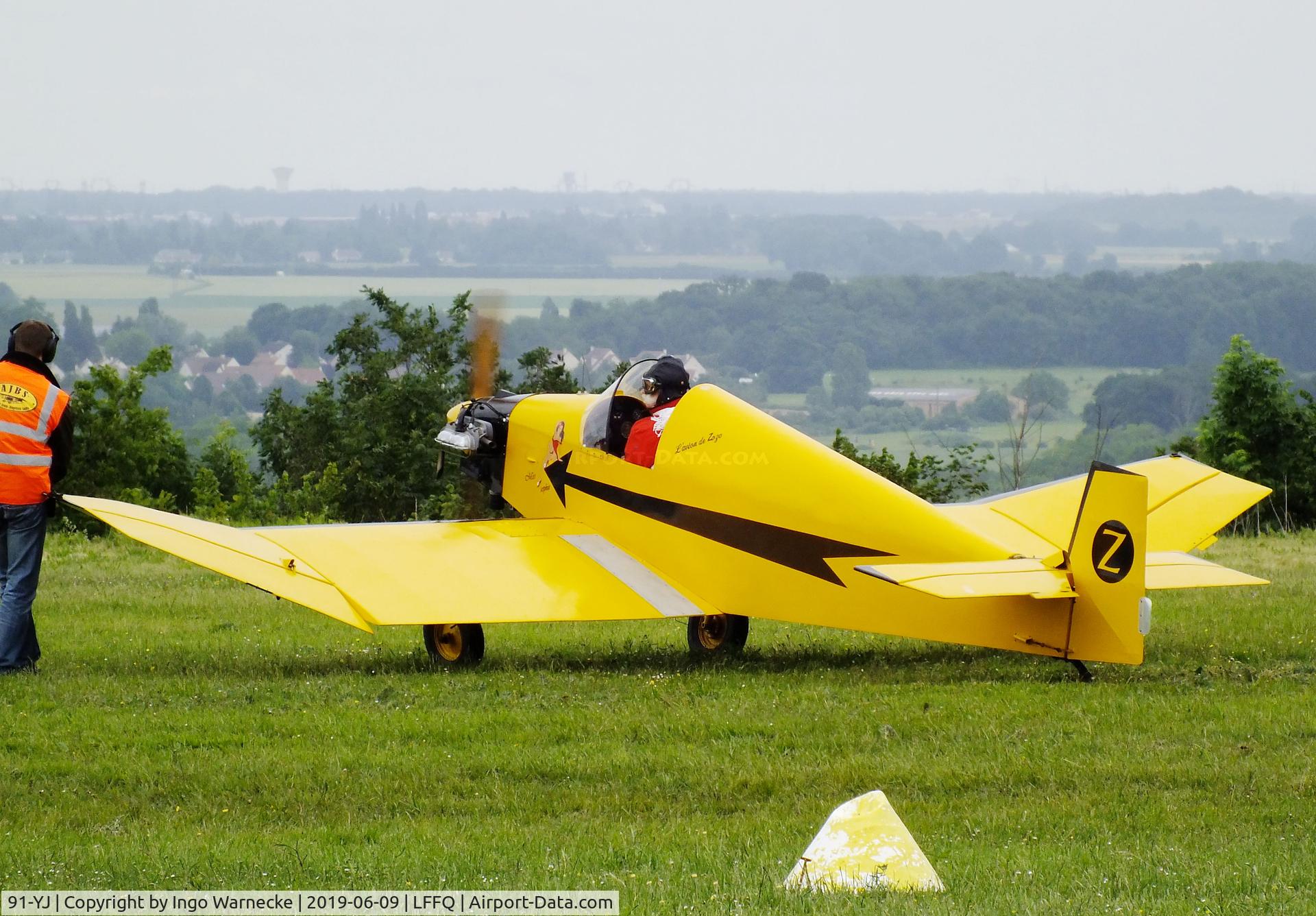 91-YJ, Jodel D-9 Bebe C/N Not found F91-YJ, Jodel D.9 Bebe at the Meeting Aerien 2019, La-Ferte-Alais