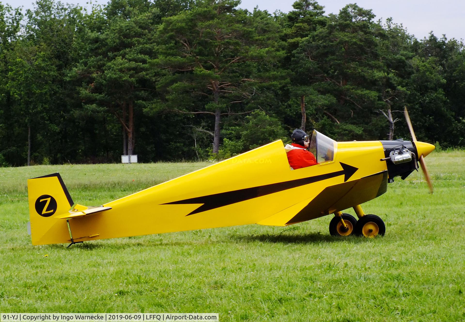 91-YJ, Jodel D-9 Bebe C/N Not found F91-YJ, Jodel D.9 Bebe at the Meeting Aerien 2019, La-Ferte-Alais