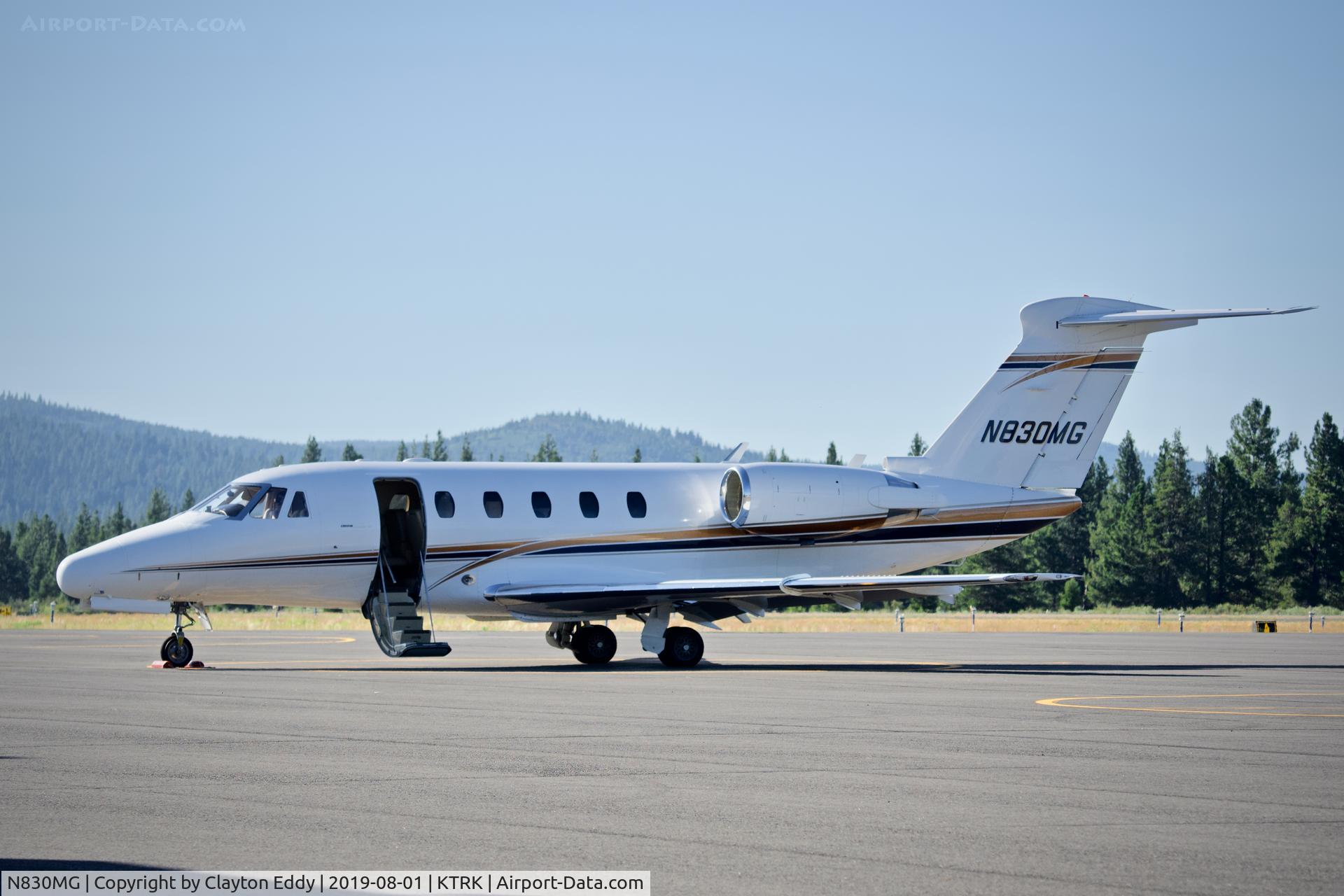 N830MG, 1991 Cessna 650 Citation C/N 650-0209, Truckee Airport California 2019.