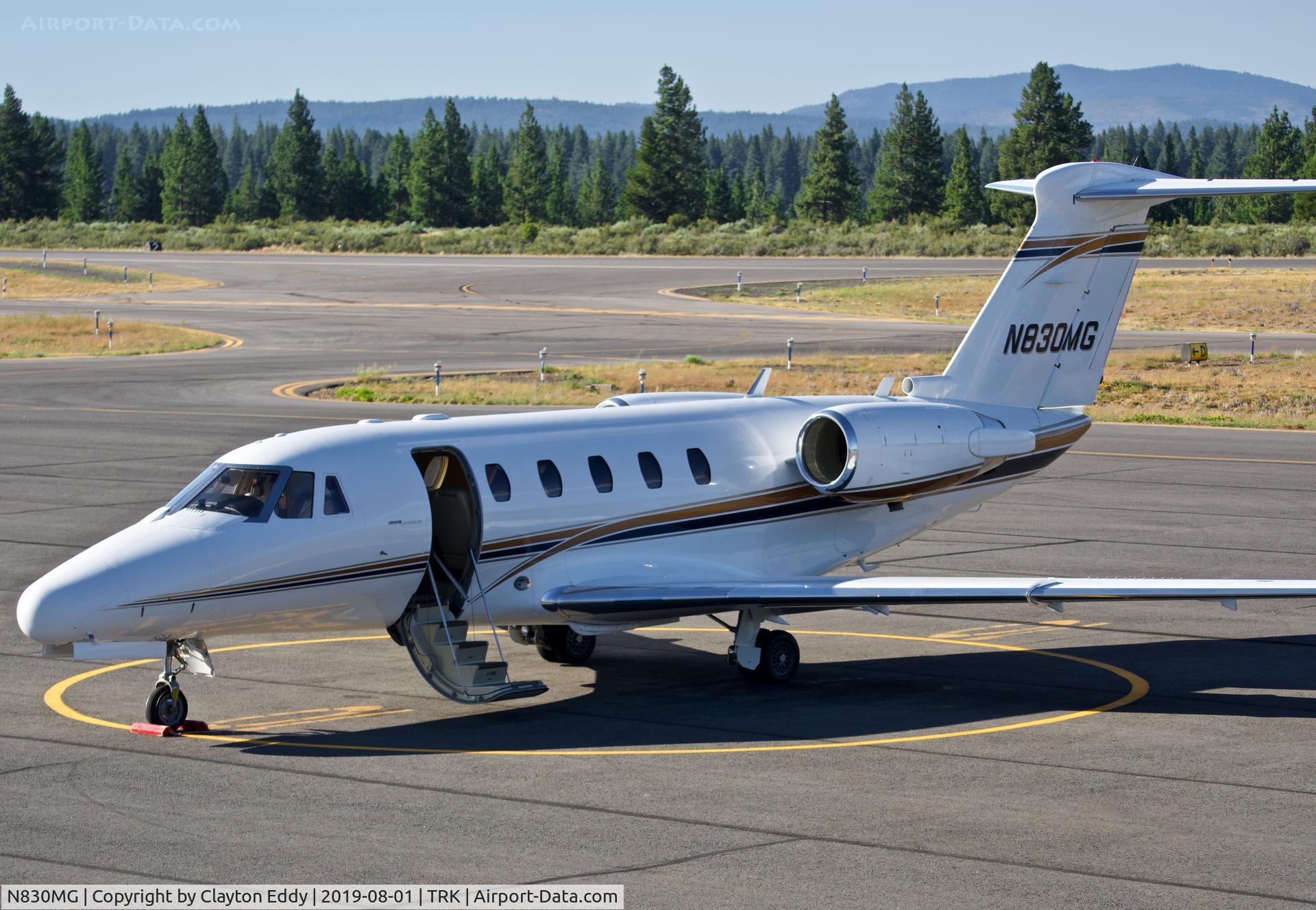 N830MG, 1991 Cessna 650 Citation C/N 650-0209, Truckee Airport California 2019.