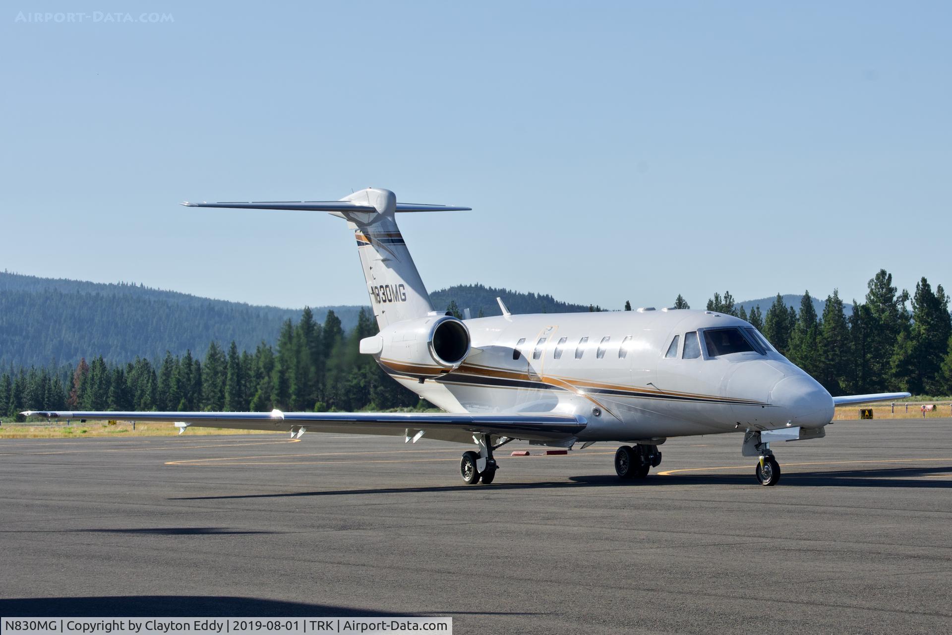 N830MG, 1991 Cessna 650 Citation C/N 650-0209, Truckee Airport California 2019.