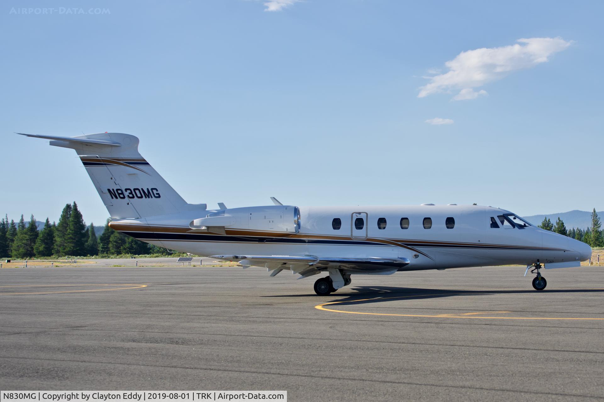 N830MG, 1991 Cessna 650 Citation C/N 650-0209, Truckee Airport California 2019.