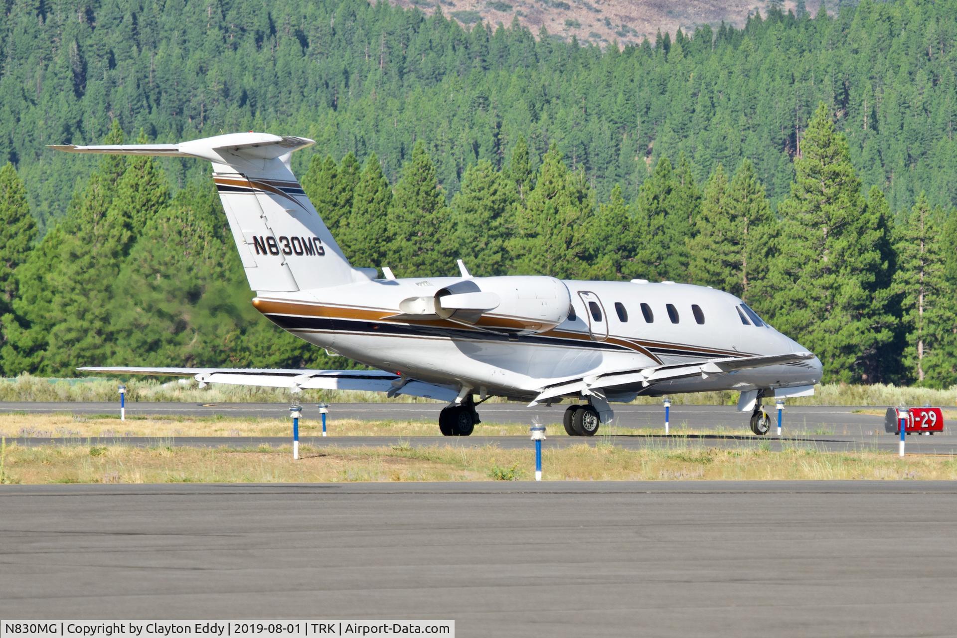 N830MG, 1991 Cessna 650 Citation C/N 650-0209, Truckee Airport California 2019.
