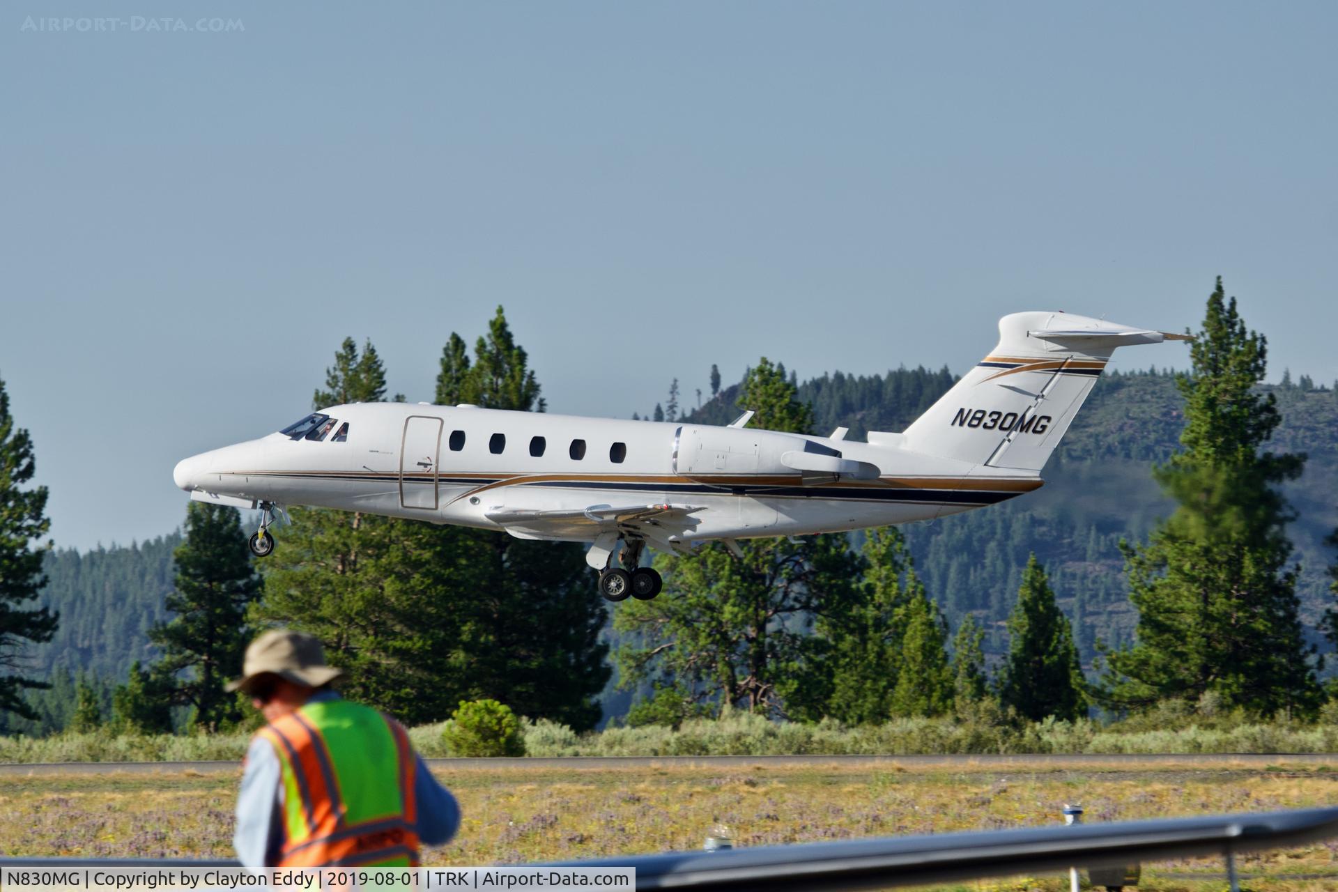 N830MG, 1991 Cessna 650 Citation C/N 650-0209, Truckee Airport California 2019.