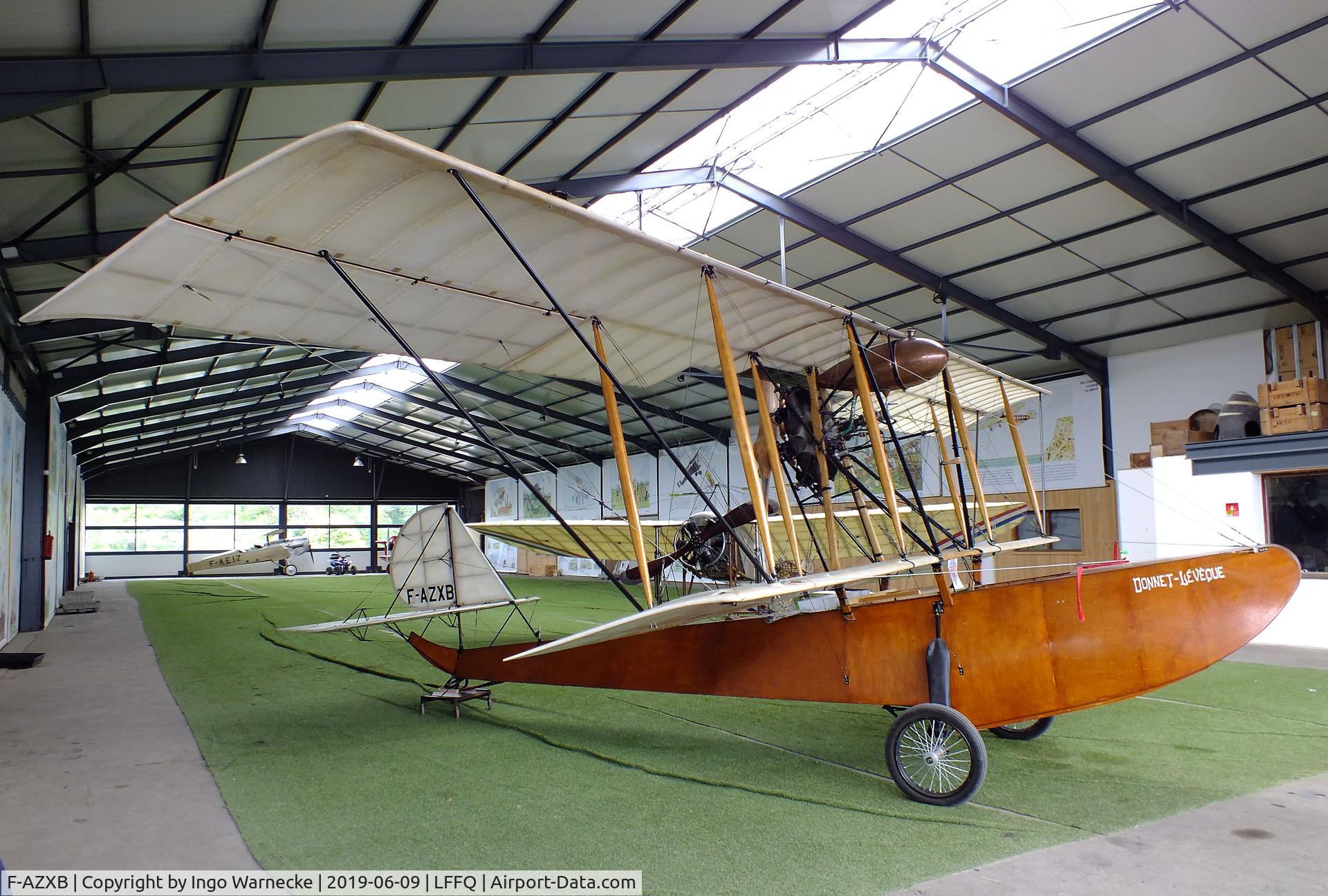 F-AZXB, Donnet-Leveque Type C C/N réplique, Donnet-Leveque Type C replica at the Meeting Aerien 2019, La-Ferte-Alais