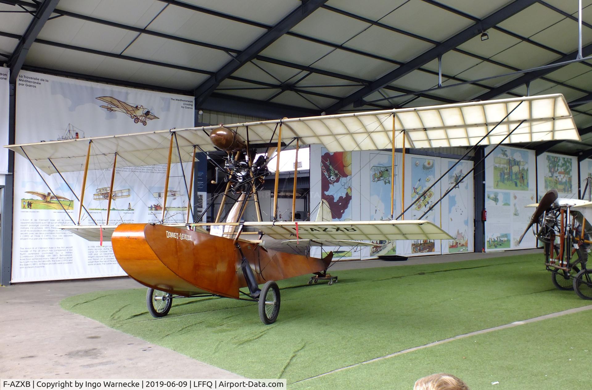 F-AZXB, Donnet-Leveque Type C C/N réplique, Donnet-Leveque Type C replica at the Meeting Aerien 2019, La-Ferte-Alais