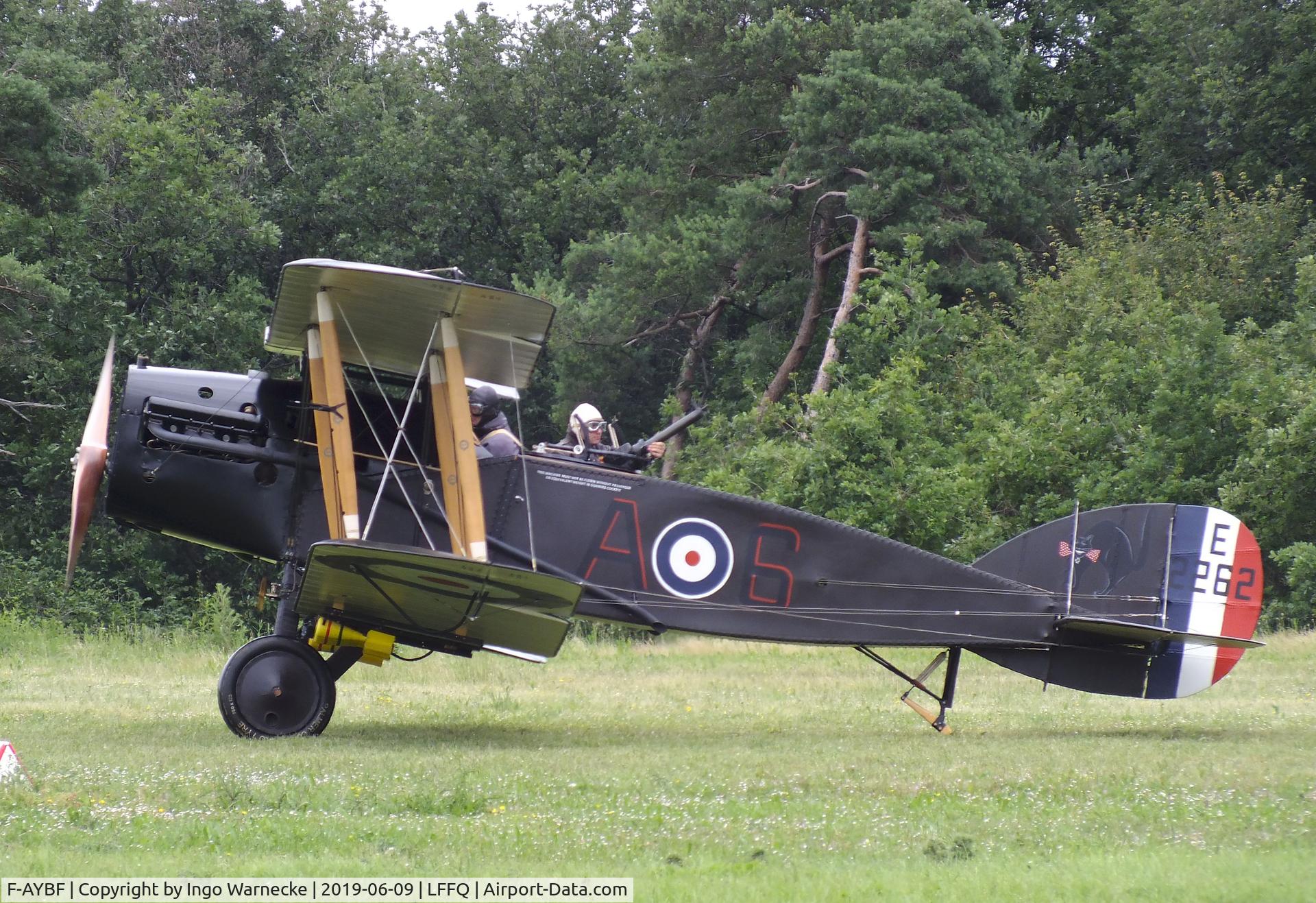 F-AYBF, Bristol F.2B Fighter C/N C794, Bristol F.2B Fighter at the Meeting Aerien 2019, La-Ferte-Alais