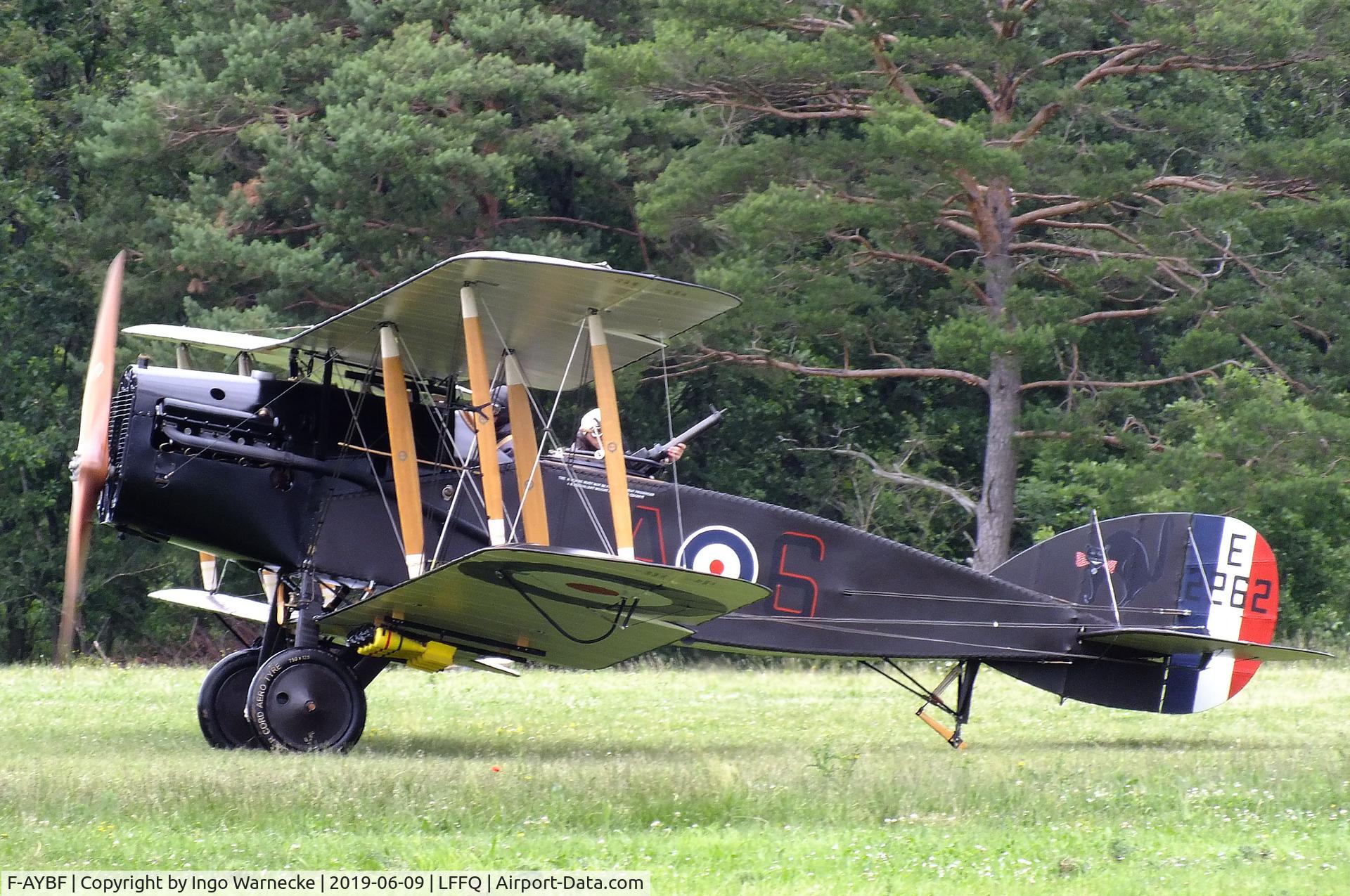 F-AYBF, Bristol F.2B Fighter C/N C794, Bristol F.2B Fighter at the Meeting Aerien 2019, La-Ferte-Alais