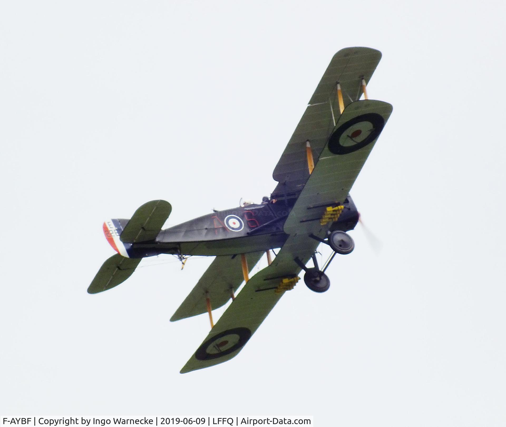F-AYBF, Bristol F.2B Fighter C/N C794, Bristol F.2B Fighter at the Meeting Aerien 2019, La-Ferte-Alais