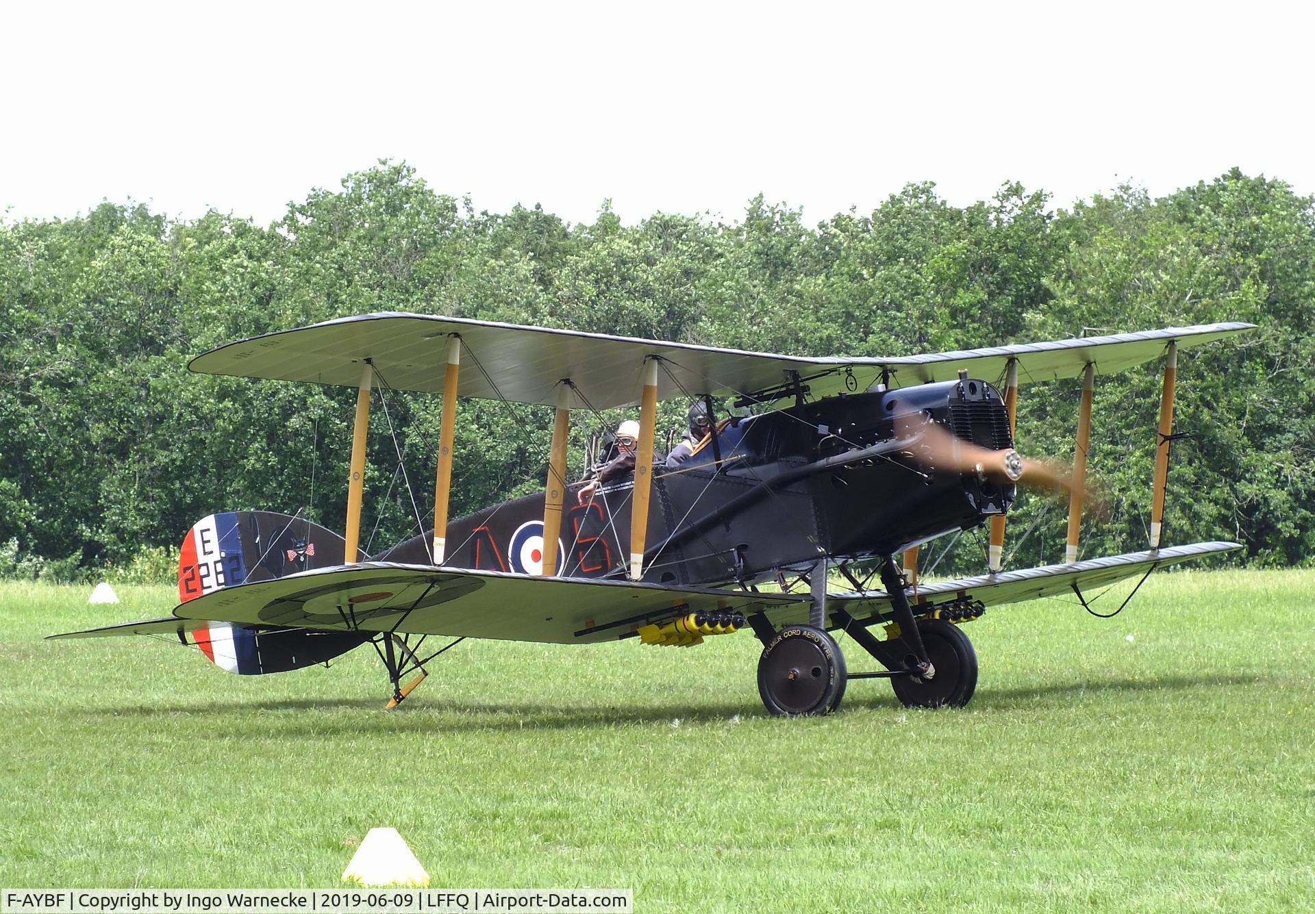 F-AYBF, Bristol F.2B Fighter C/N C794, Bristol F.2B Fighter at the Meeting Aerien 2019, La-Ferte-Alais