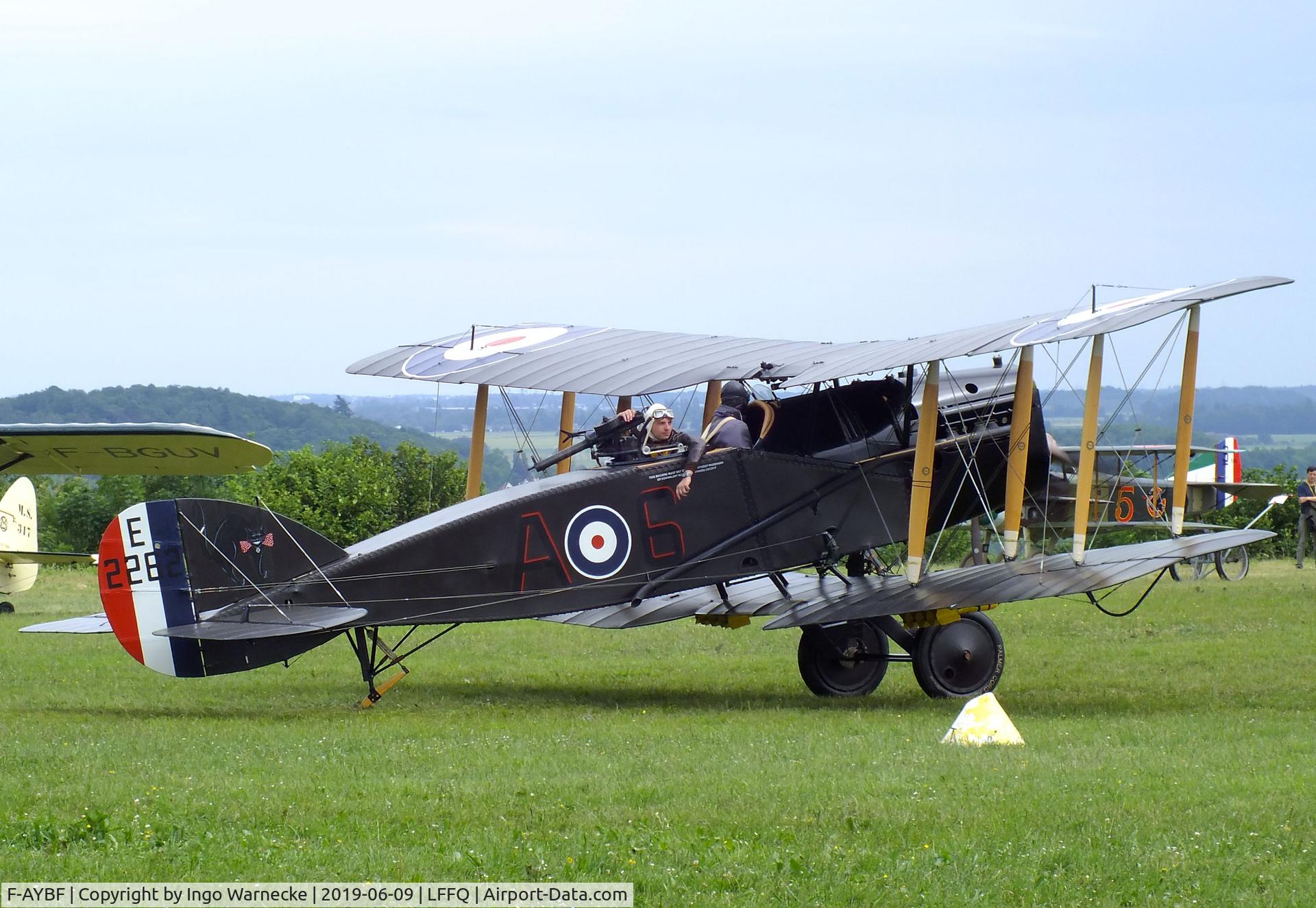 F-AYBF, Bristol F.2B Fighter C/N C794, Bristol F.2B Fighter at the Meeting Aerien 2019, La-Ferte-Alais