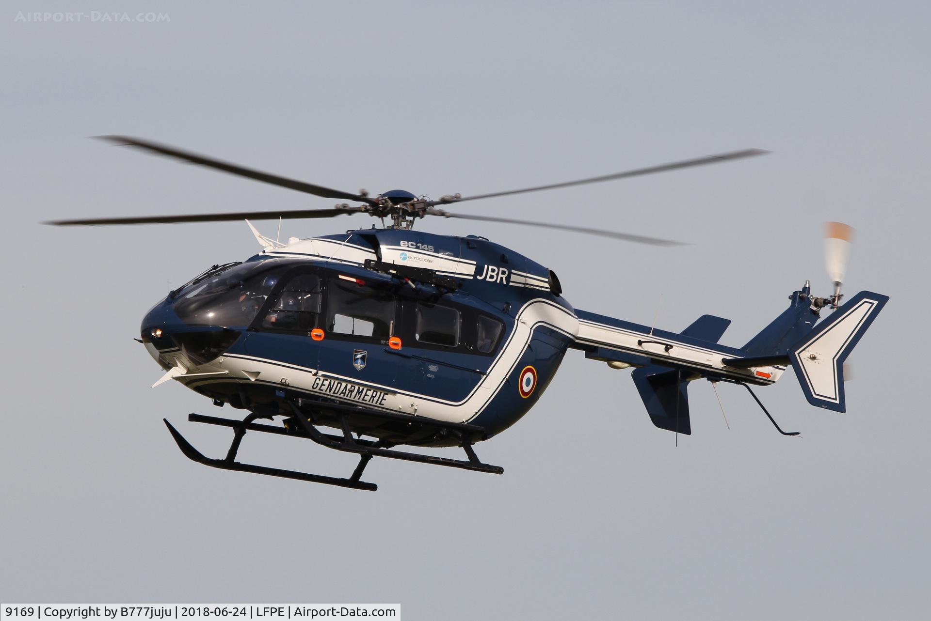9169, 2008 Eurocopter-Kawasaki EC-145 (BK-117C-2) C/N 9169, at Meaux Airshow