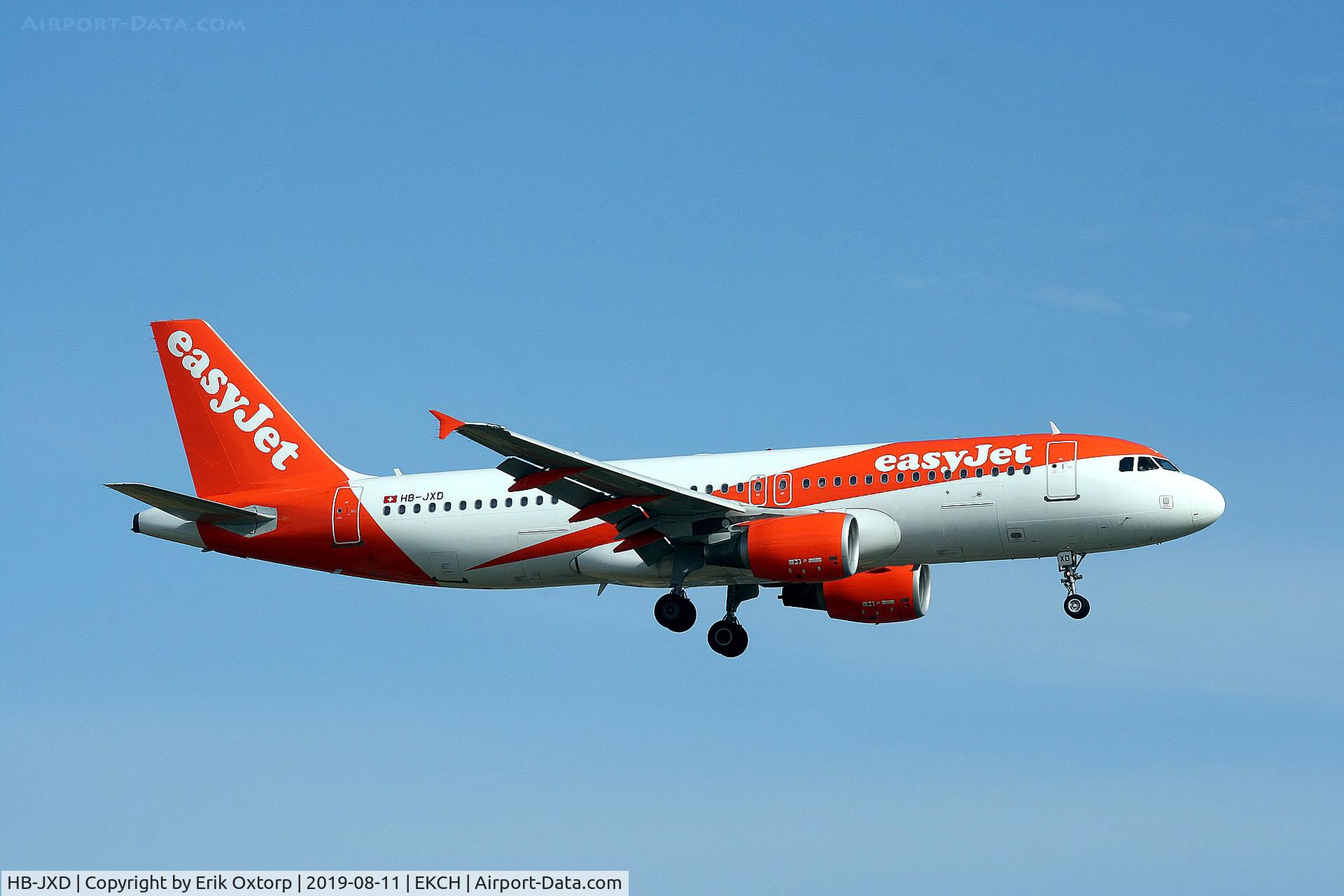 HB-JXD, 2011 Airbus A320-214 C/N 5150, HB-JXD landing rw 22L