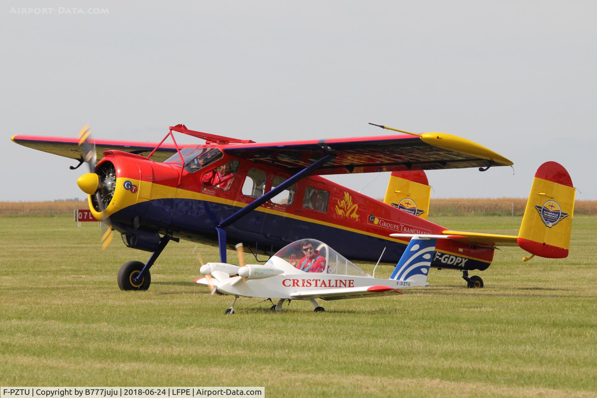 F-PZTU, Colomban MC-15 Cri-Cri (Cricket) C/N 27, at Meaux Airshow