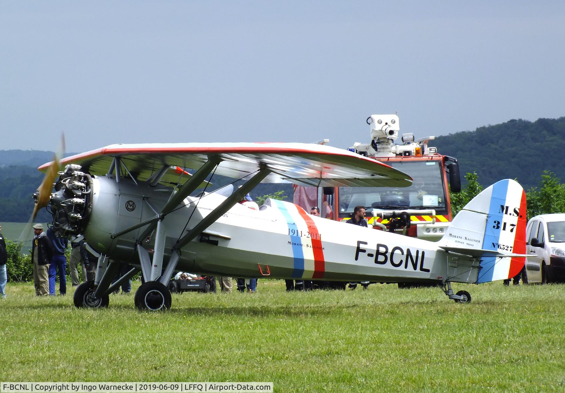 F-BCNL, Morane-Saulnier MS.317 C/N 6527, Morane-Saulnier MS.317 at the Meeting Aerien 2019, La-Ferte-Alais