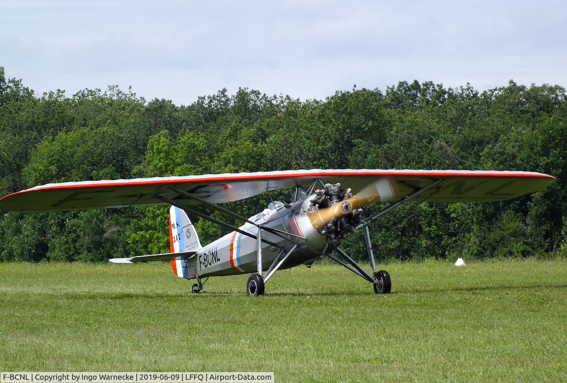 F-BCNL, Morane-Saulnier MS.317 C/N 6527, Morane-Saulnier MS.317 at the Meeting Aerien 2019, La-Ferte-Alais