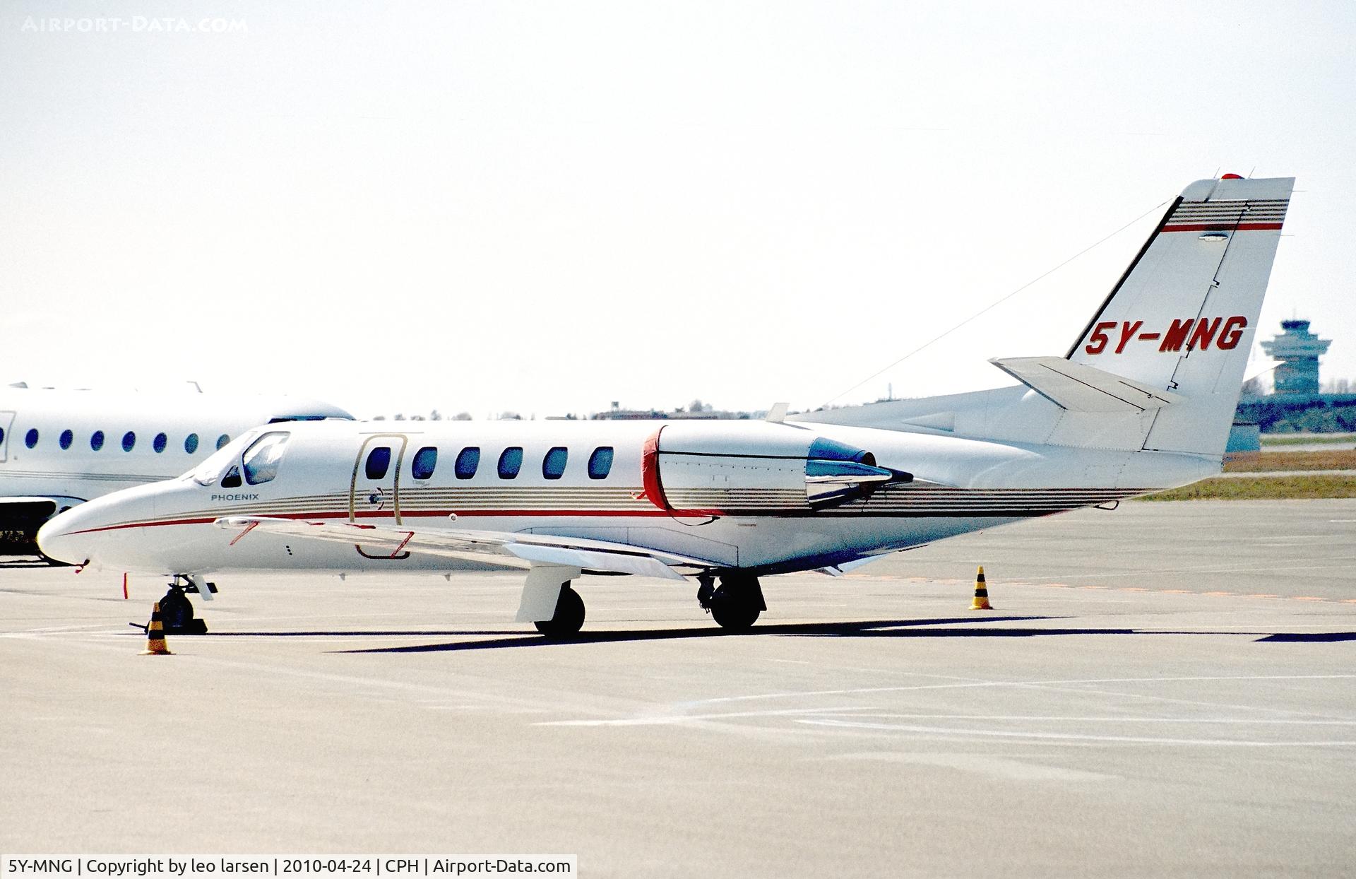 5Y-MNG, 1999 Cessna 550 Citation Bravo C/N 550-0876, Copenhagen 24.4.2010