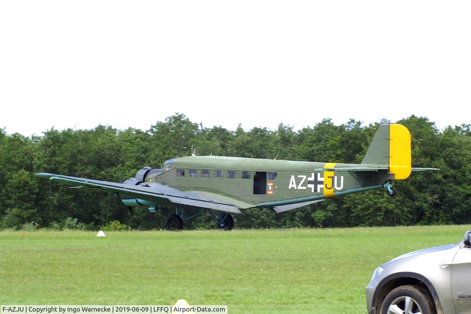 F-AZJU, 1952 Junkers (CASA) 352L (Ju-52) C/N 103, CASA 352L (Junkers Ju 52/3m) at the Meeting Aerien 2019, La-Ferte-Alais