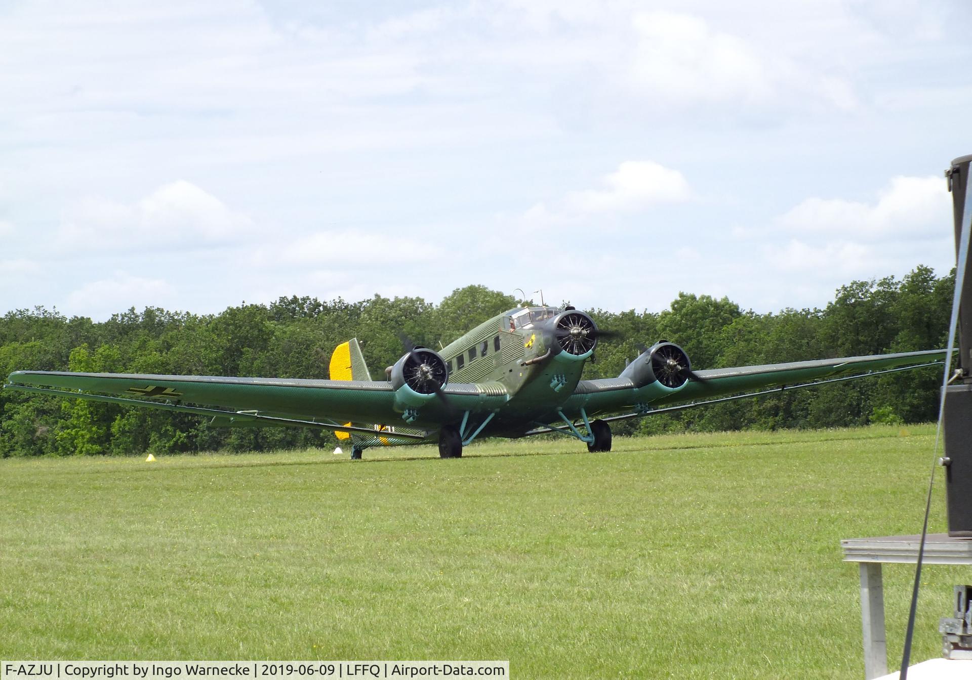 F-AZJU, 1952 Junkers (CASA) 352L (Ju-52) C/N 103, CASA 352L (Junkers Ju 52/3m) at the Meeting Aerien 2019, La-Ferte-Alais