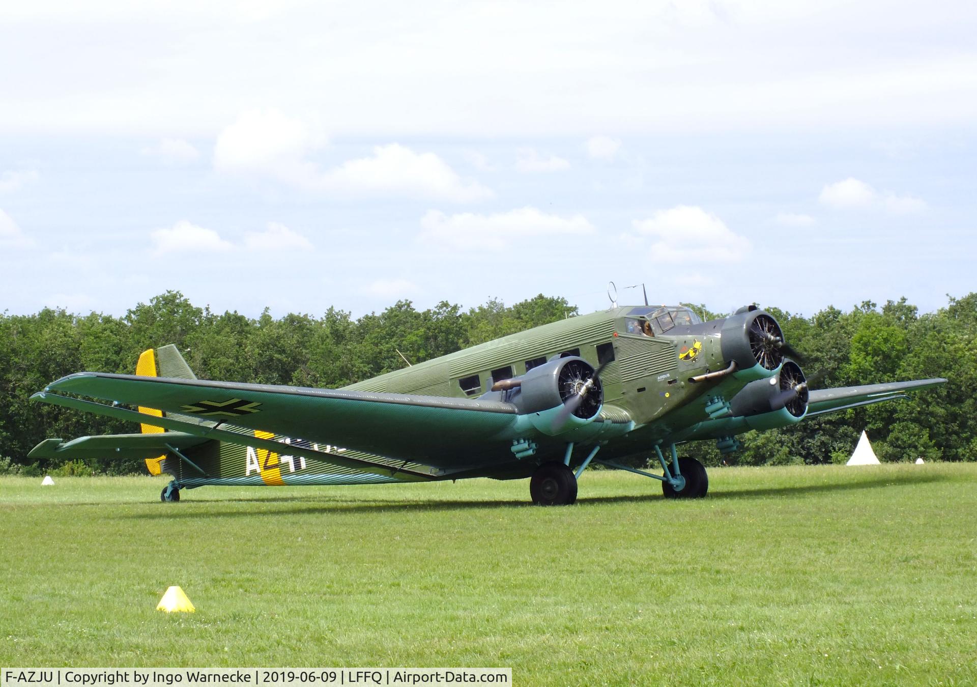F-AZJU, 1952 Junkers (CASA) 352L (Ju-52) C/N 103, CASA 352L (Junkers Ju 52/3m) at the Meeting Aerien 2019, La-Ferte-Alais
