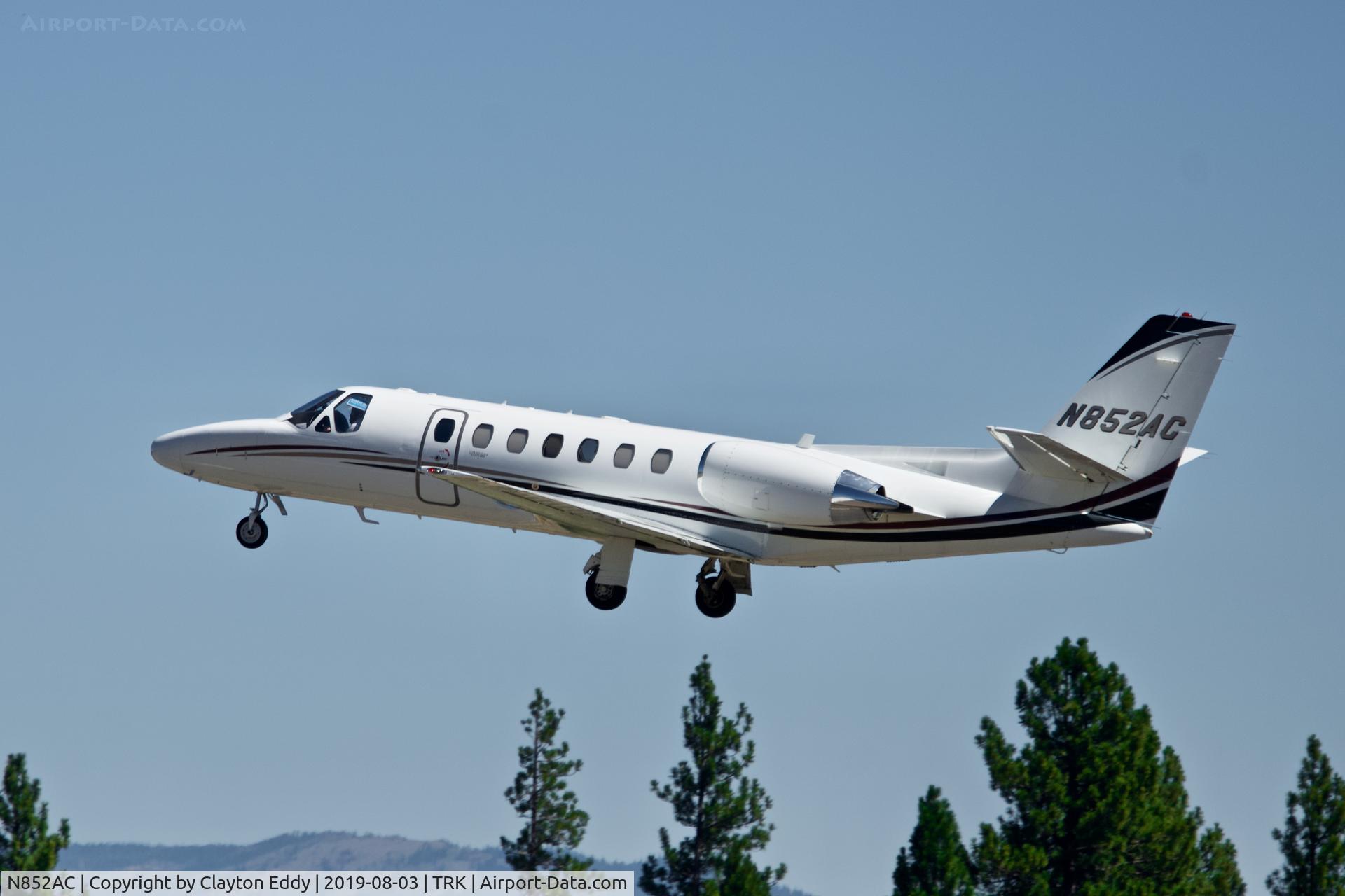N852AC, 2005 Cessna 560 Citation Encore C/N 560-0692, Truckee Airport California 2019.