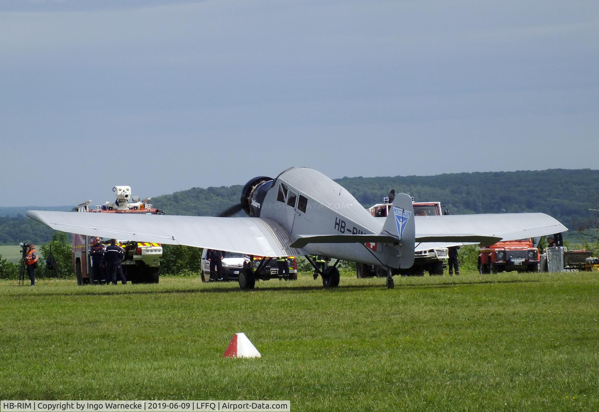 HB-RIM, 2015 Junkers F-13 (Replica) C/N 13-001, Rimowa / Junkers F 13 replica (with radial engine) at the Meeting Aerien 2019, La-Ferte-Alais