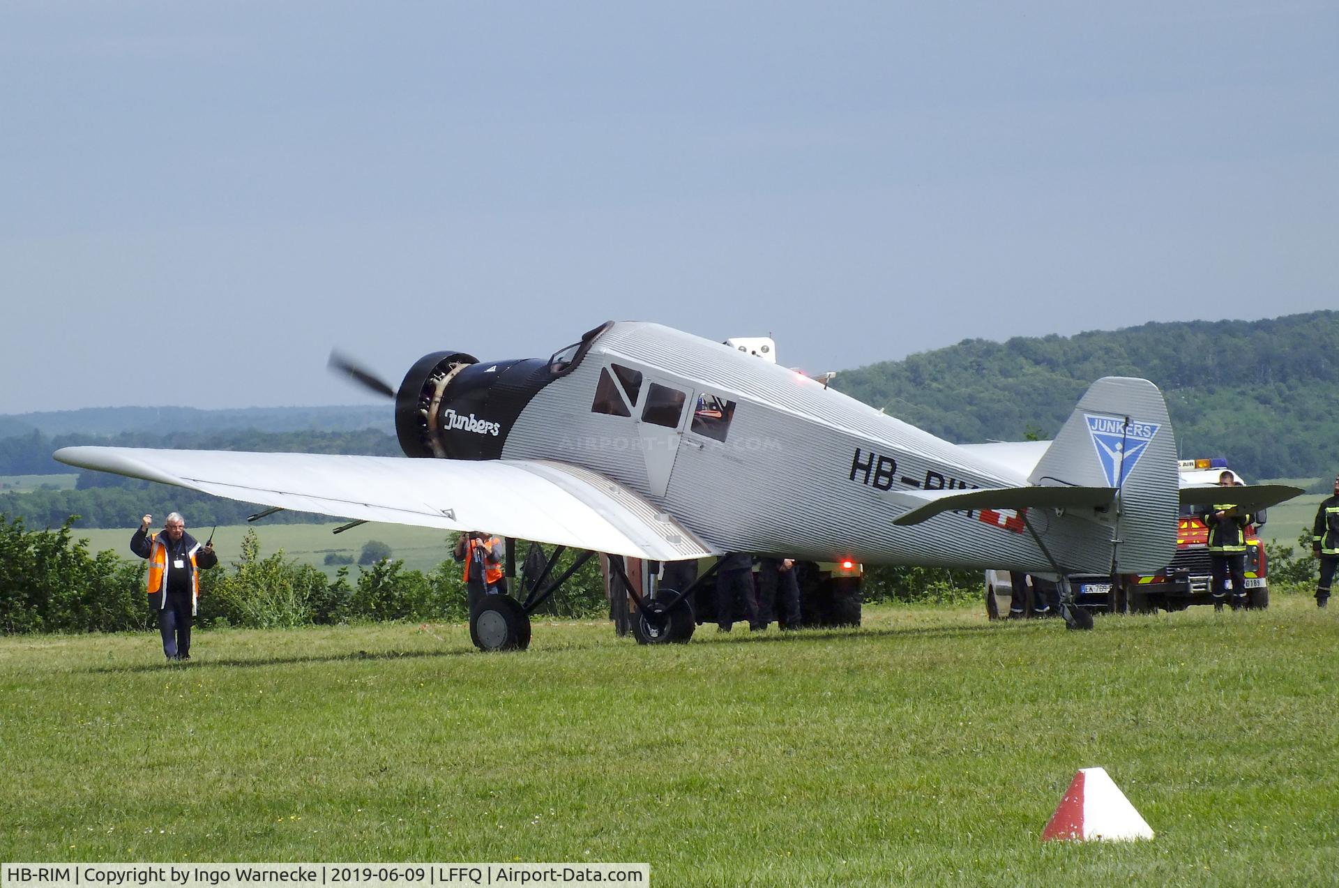 HB-RIM, 2015 Junkers F-13 (Replica) C/N 13-001, Rimowa / Junkers F 13 replica (with radial engine) at the Meeting Aerien 2019, La-Ferte-Alais
