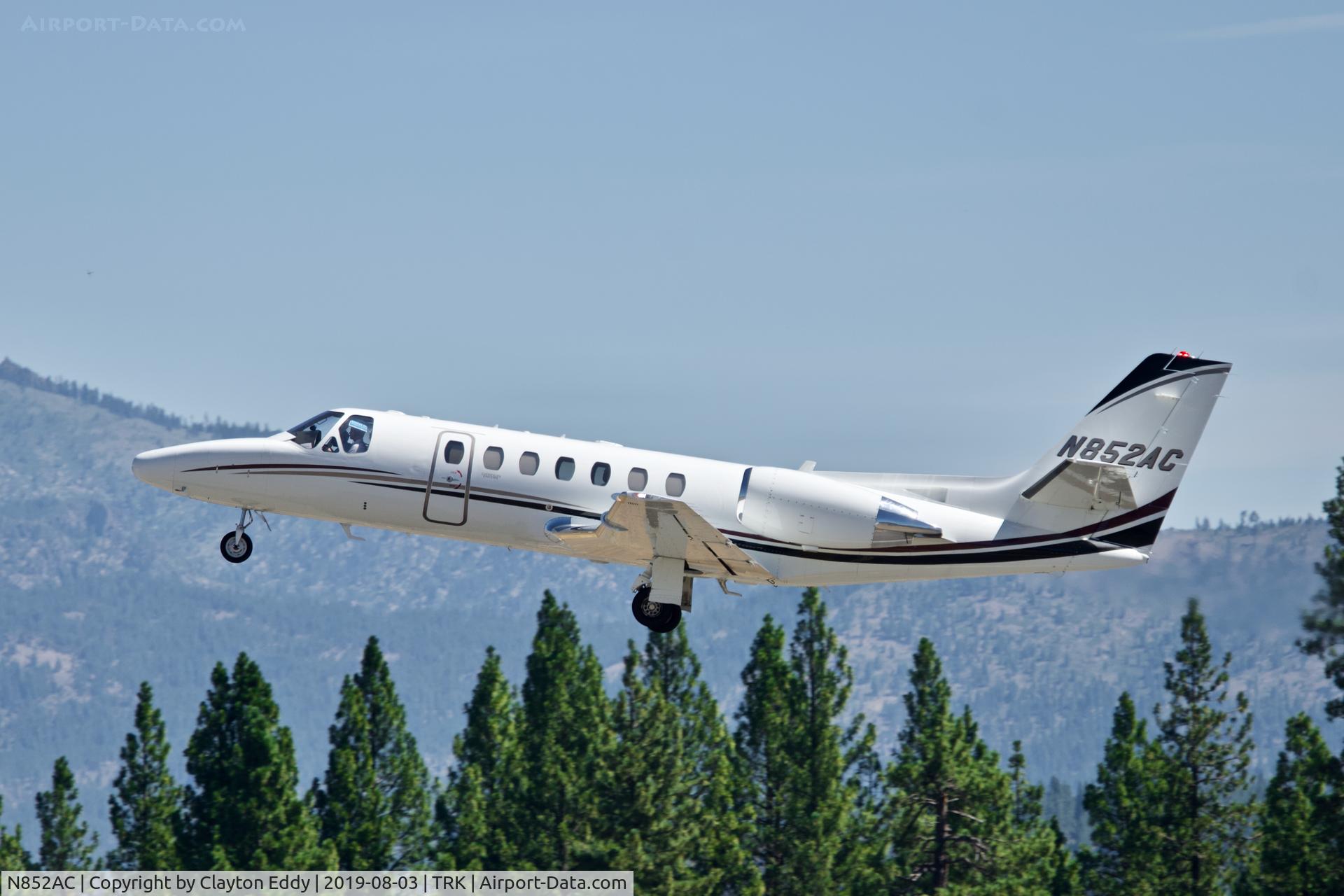 N852AC, 2005 Cessna 560 Citation Encore C/N 560-0692, Truckee Airport California 2019.