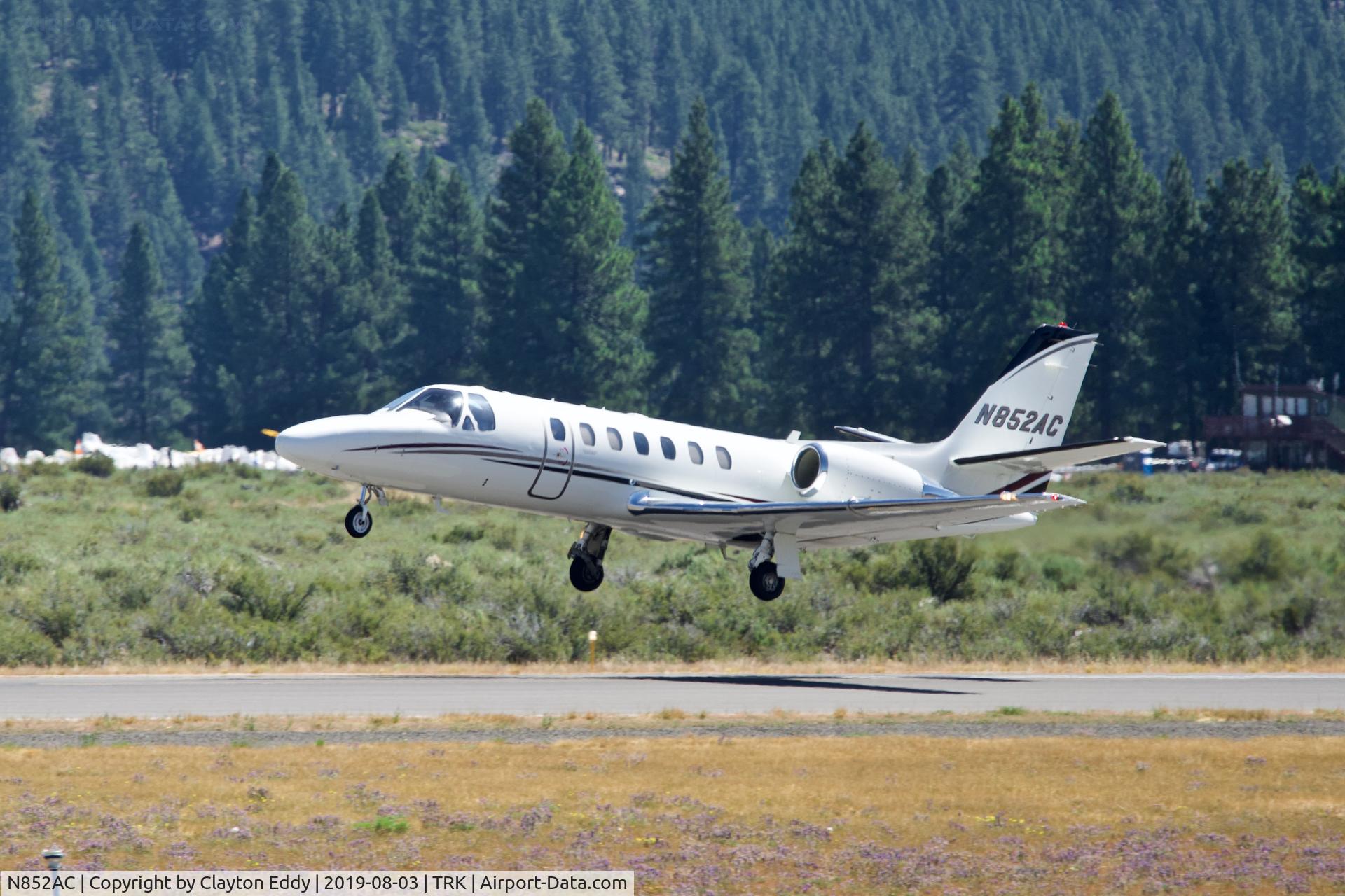N852AC, 2005 Cessna 560 Citation Encore C/N 560-0692, Truckee Airport California 2019.