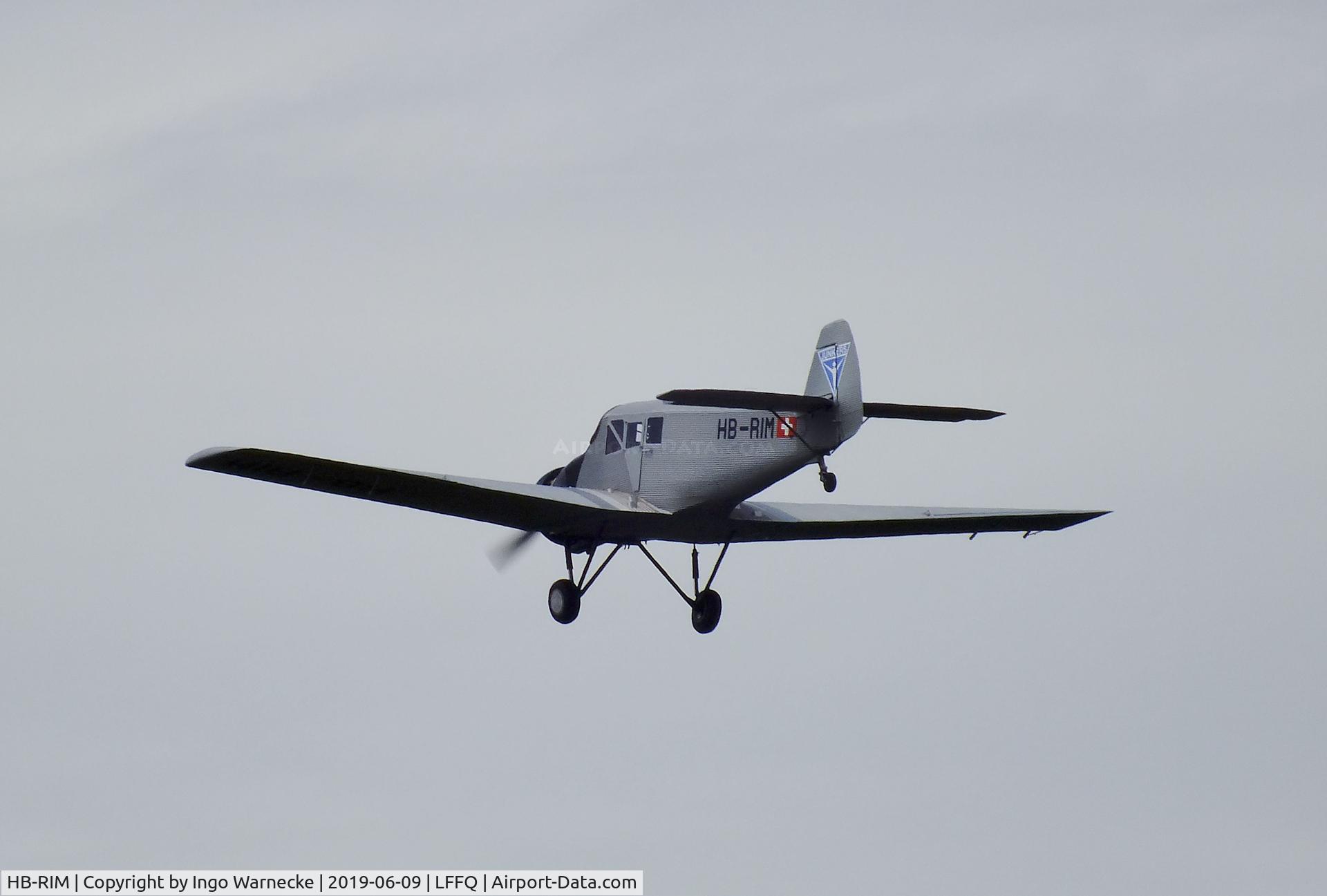 HB-RIM, 2015 Junkers F-13 (Replica) C/N 13-001, Rimowa / Junkers F 13 replica (with radial engine) at the Meeting Aerien 2019, La-Ferte-Alais