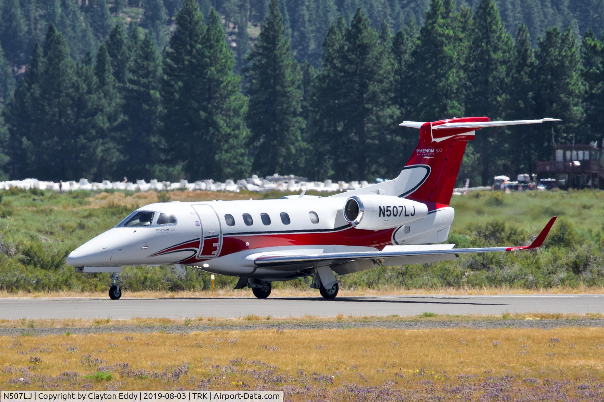 N507LJ, 2016 Embraer EMB-505 Phenom 300 C/N 50500045, Truckee Airport California 2019.