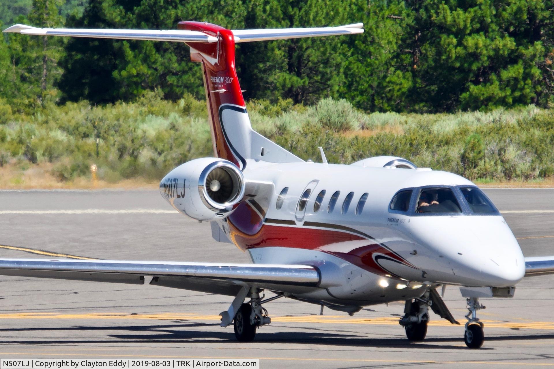 N507LJ, 2016 Embraer EMB-505 Phenom 300 C/N 50500045, Truckee Airport California 2019.