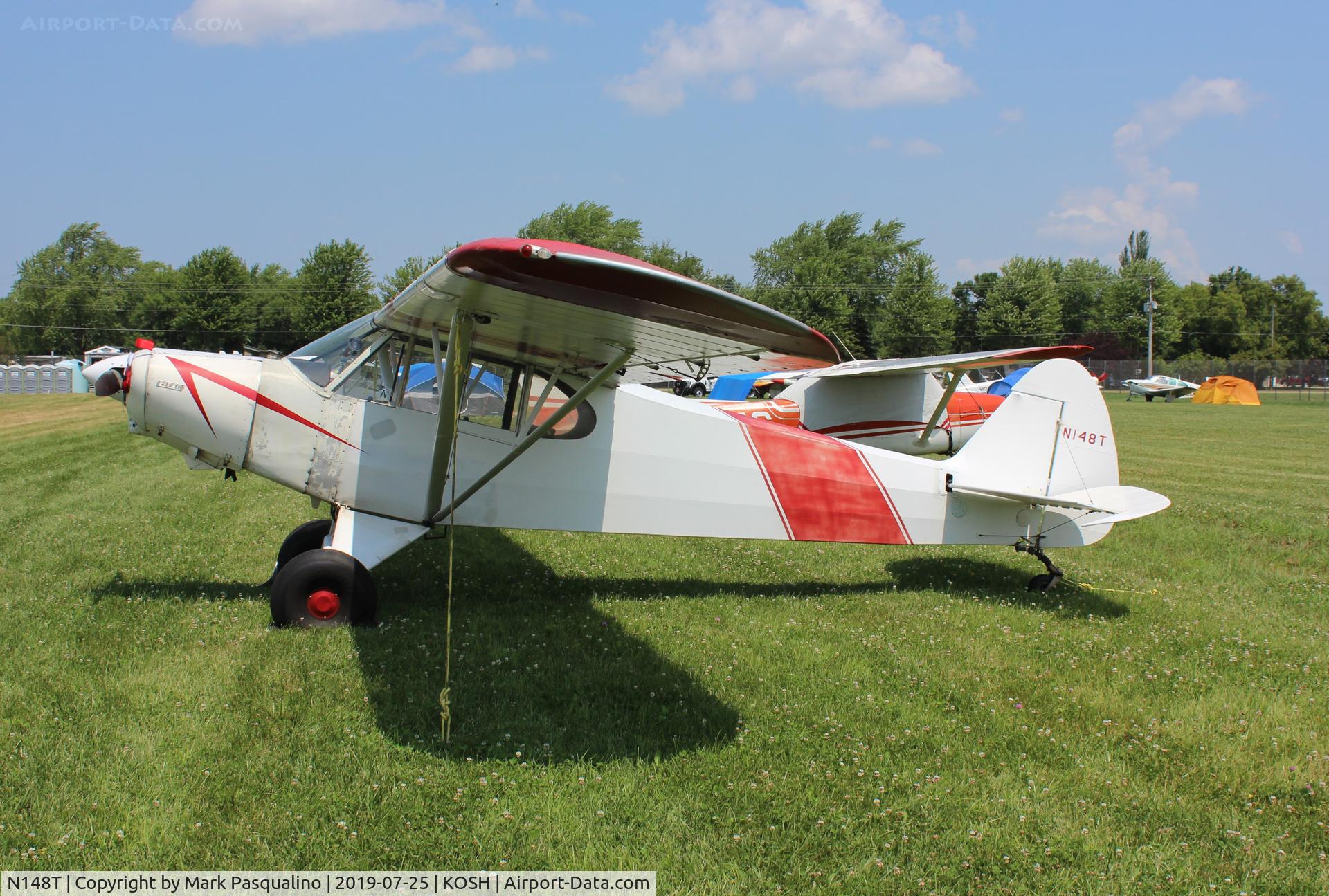 N148T, 1953 Piper PA-18-105 Special C/N 18-2262, Piper PA-18-105 Special