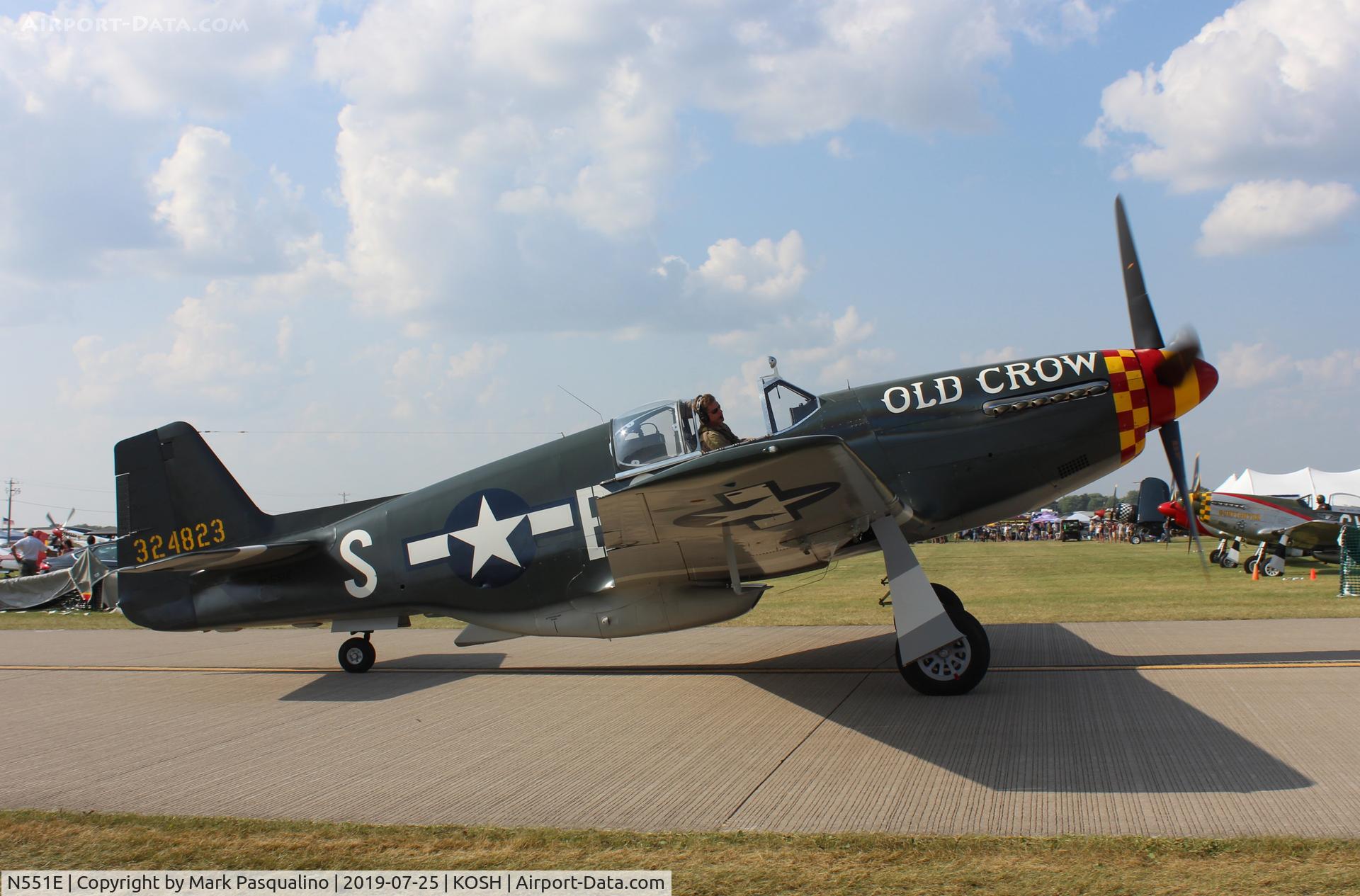 N551E, 1943 North American P-51B-1NA Mustang C/N 102-24700, North American P-51B