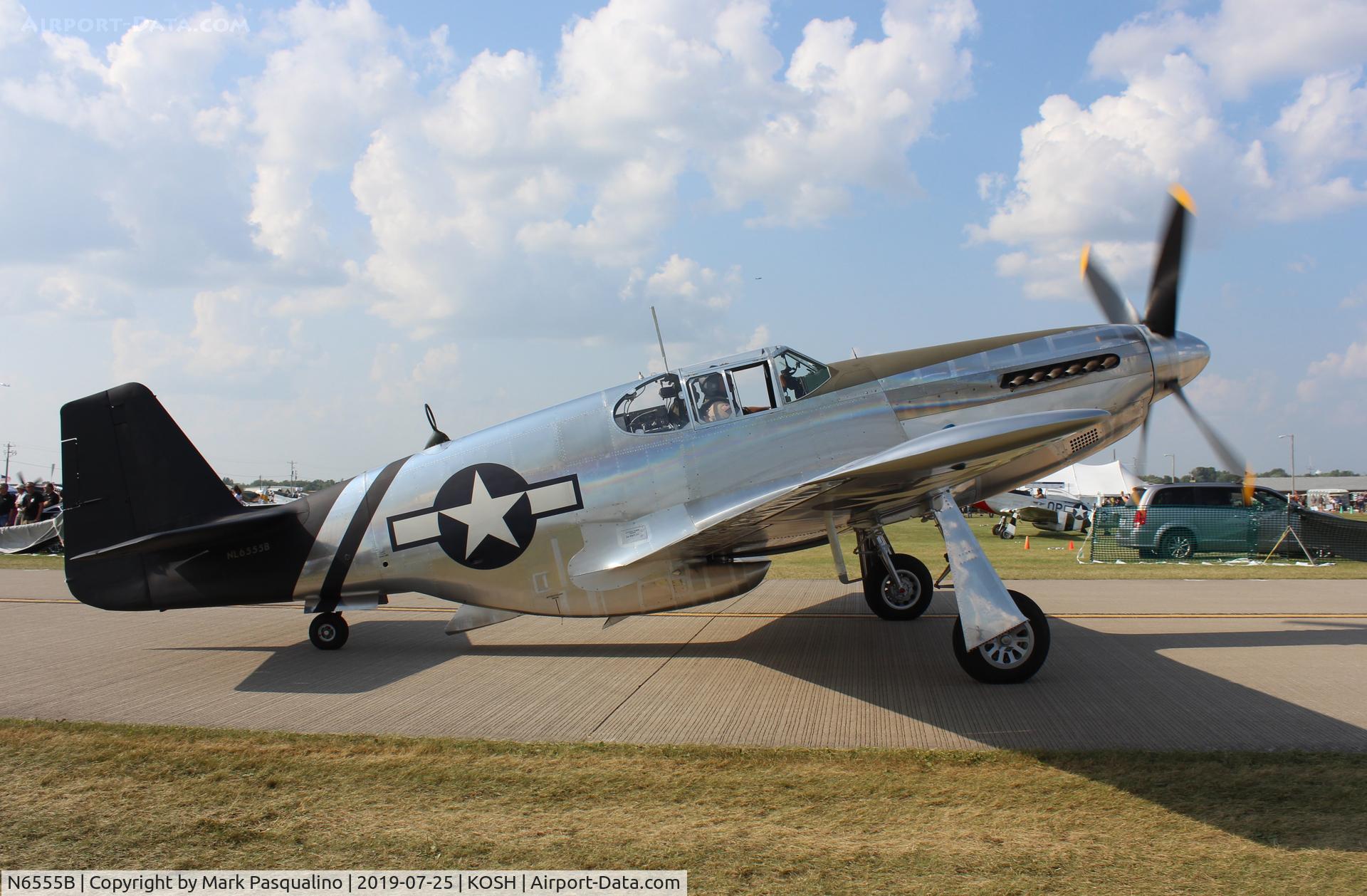 N6555B, 1943 North American P-51C Mustang C/N 103-26538, North American P-51C