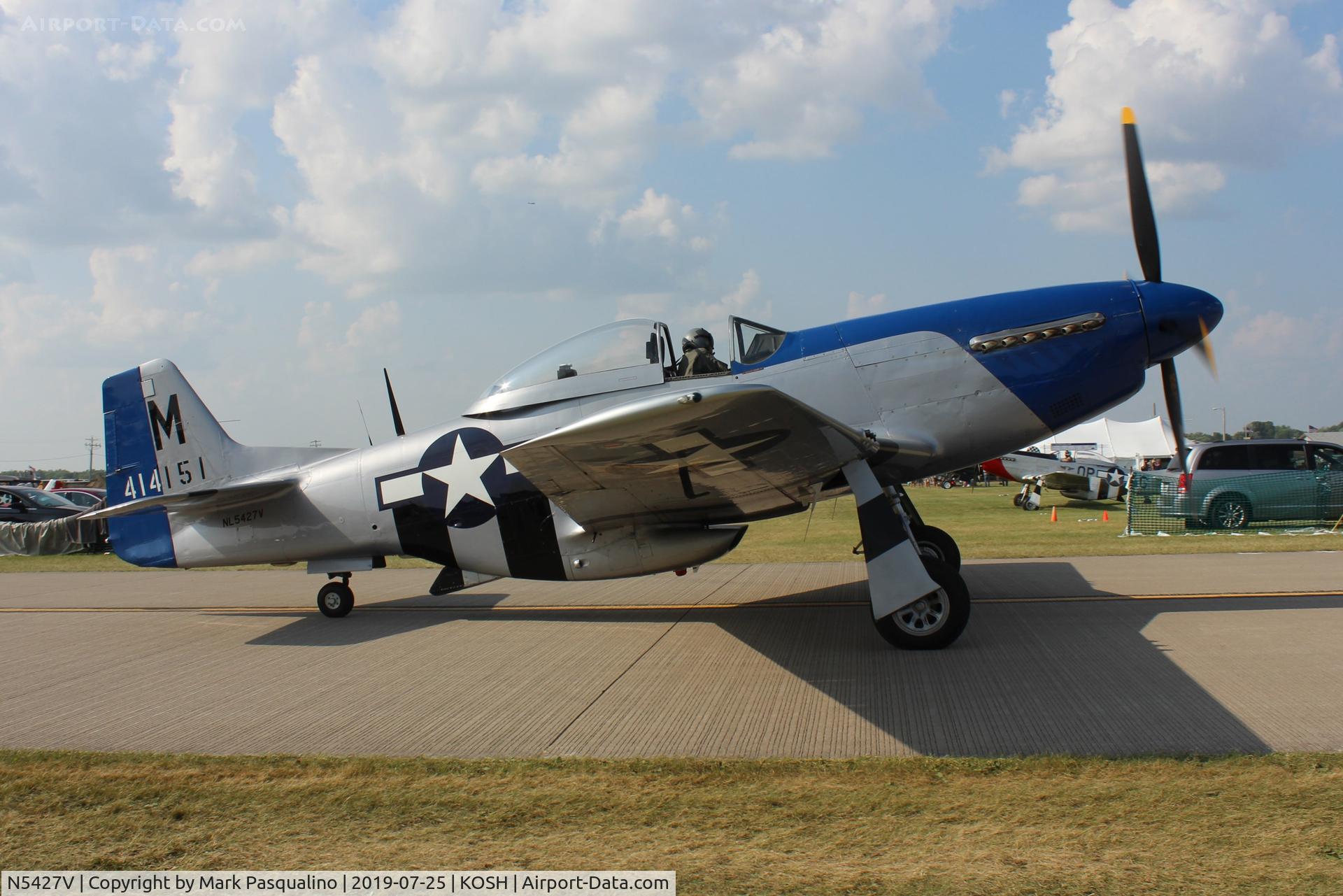 N5427V, 1944 North American F-51D Mustang C/N 44-72942, North American P-51D