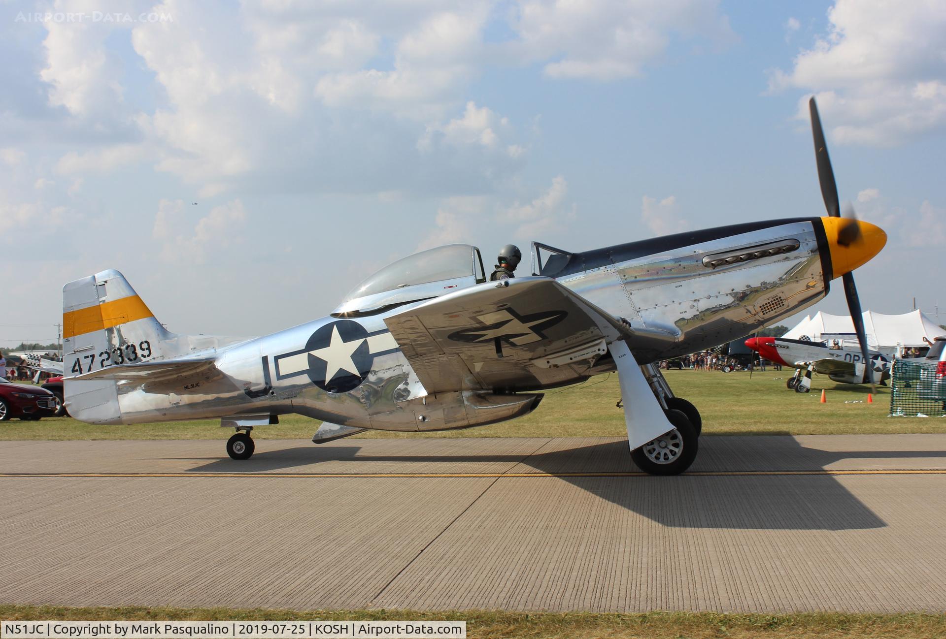 N51JC, 1944 North American P-51D Mustang C/N 122-38798, North American P-51D