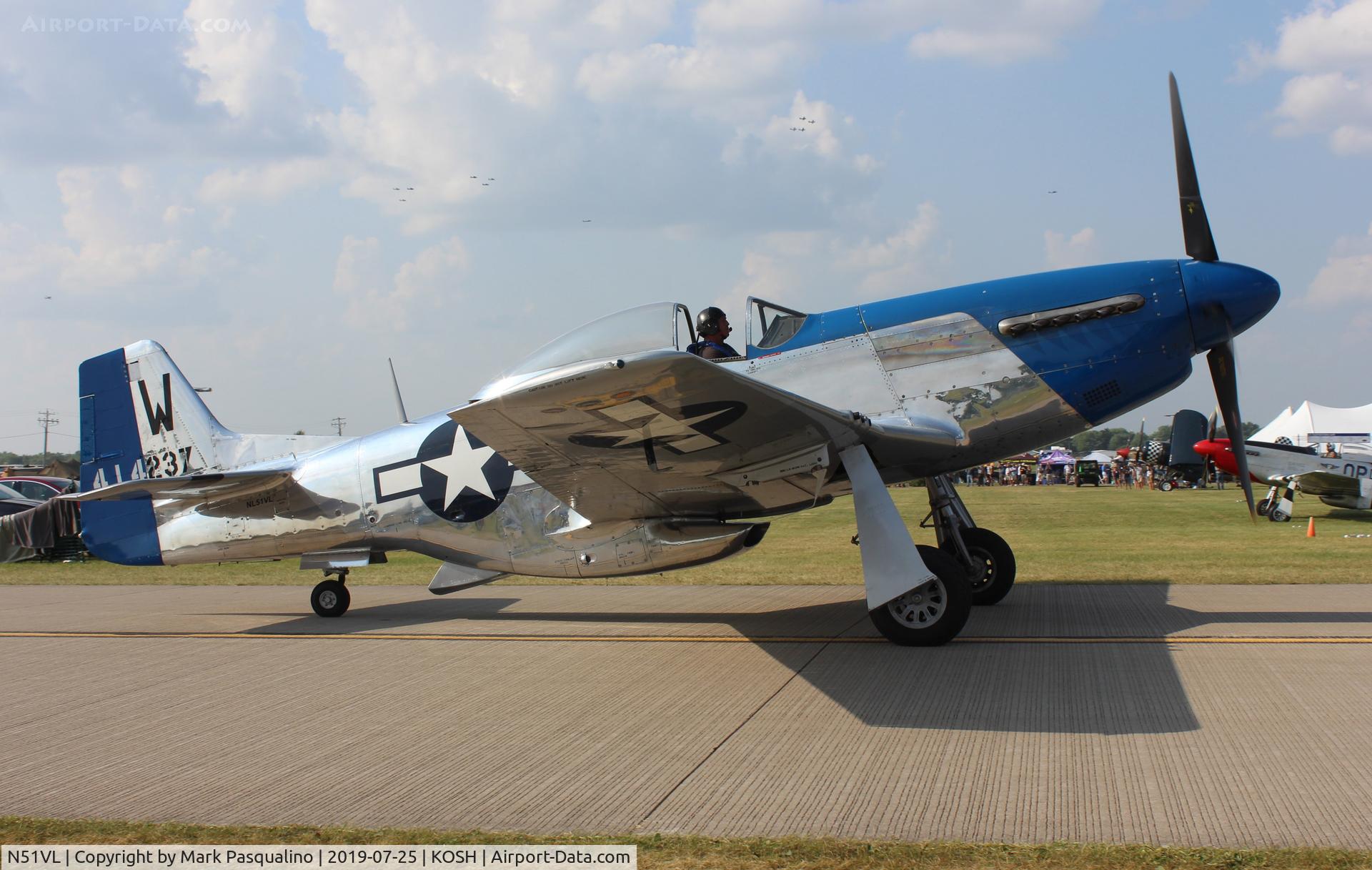 N51VL, 1944 North American F-51D Mustang C/N 122-40196, North American P-51D