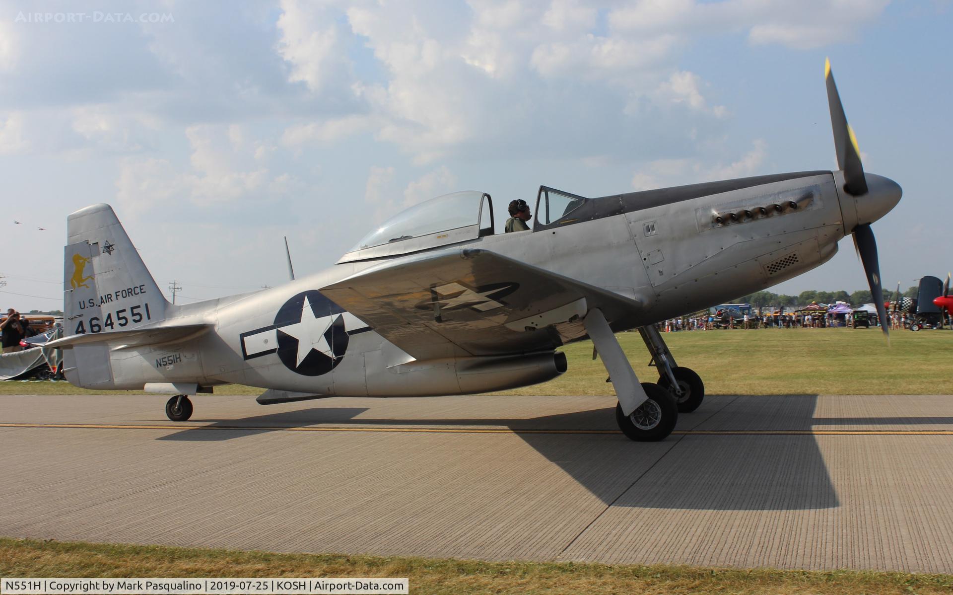 N551H, 1944 North American F-51-H-5-NA C/N 44-64314, North American P-51H