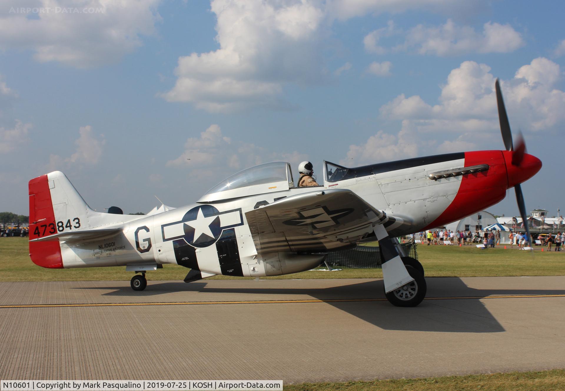 N10601, 1944 North American P-51D Mustang C/N 122-40383, North American P-51D