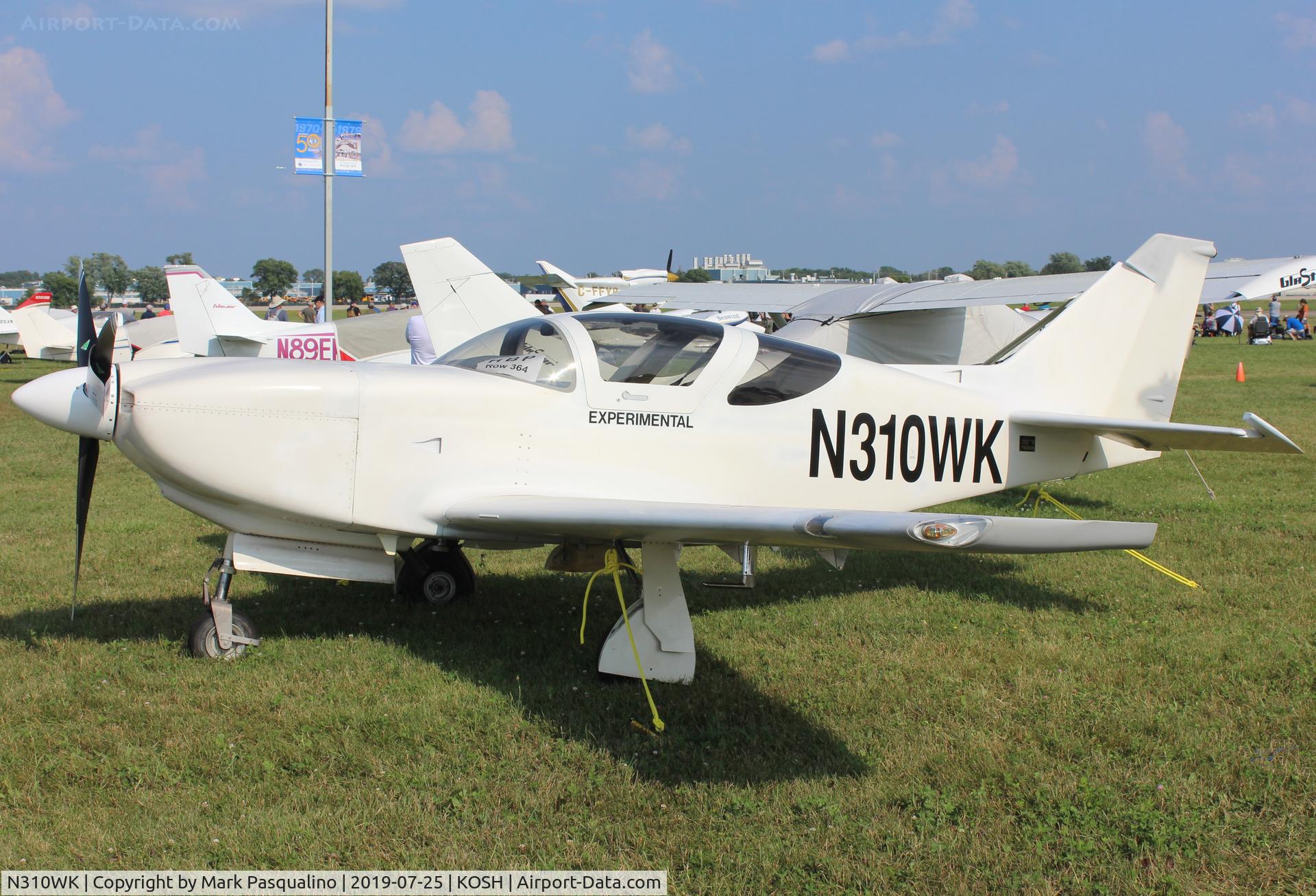 N310WK, 2016 Stoddard-Hamilton Glasair I RG C/N 791, Glasair I RG